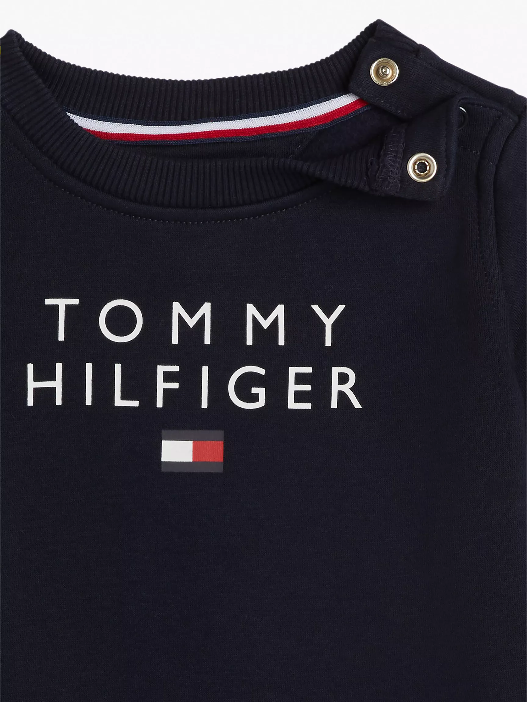 Детский свитшот Tommy Hilfiger, Детский свитшот с логотипом Hilfiger
