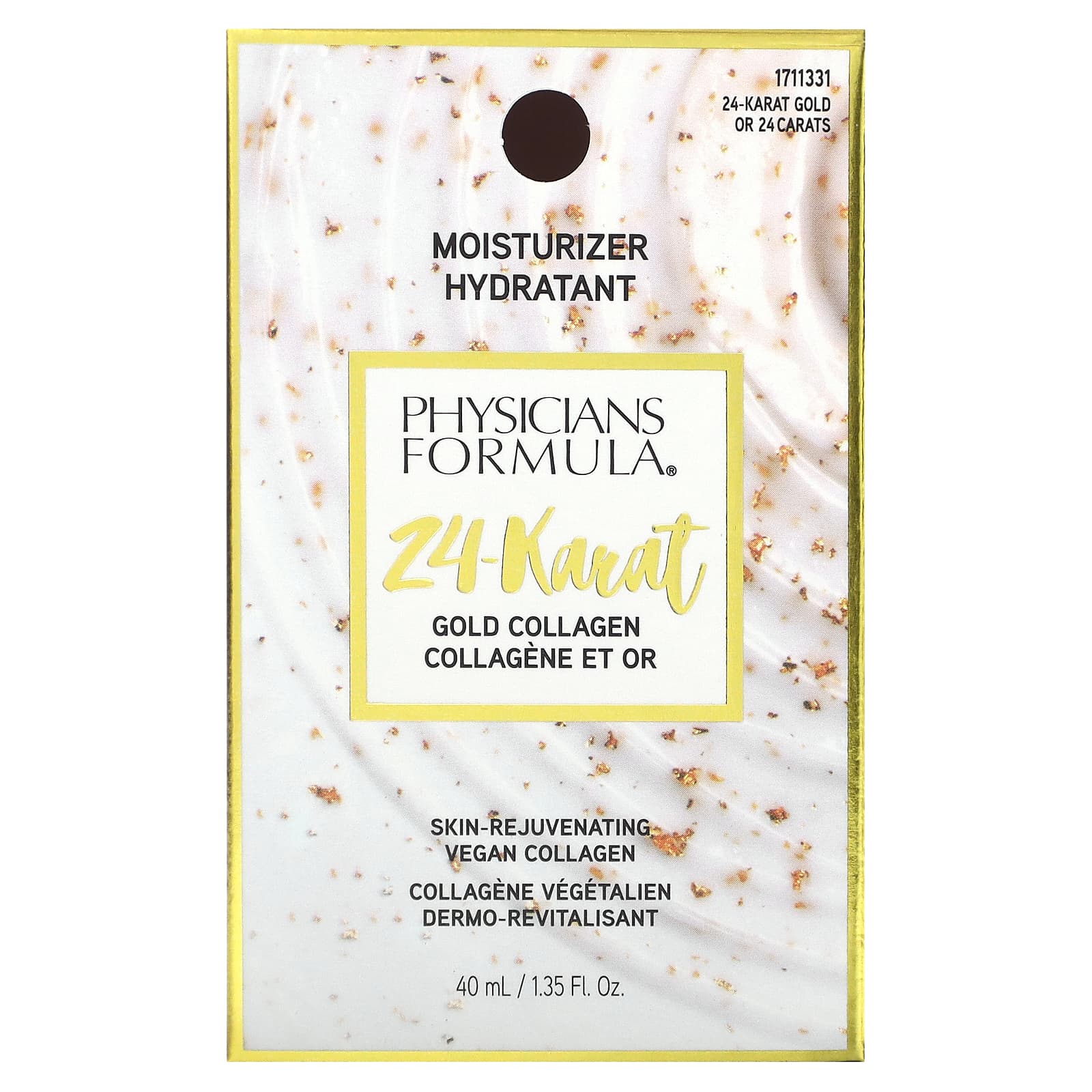 Physicians Formula, увлажняющий крем с коллагеном и 24-каратным золотом, 40 мл (1,35 жидк. унции)