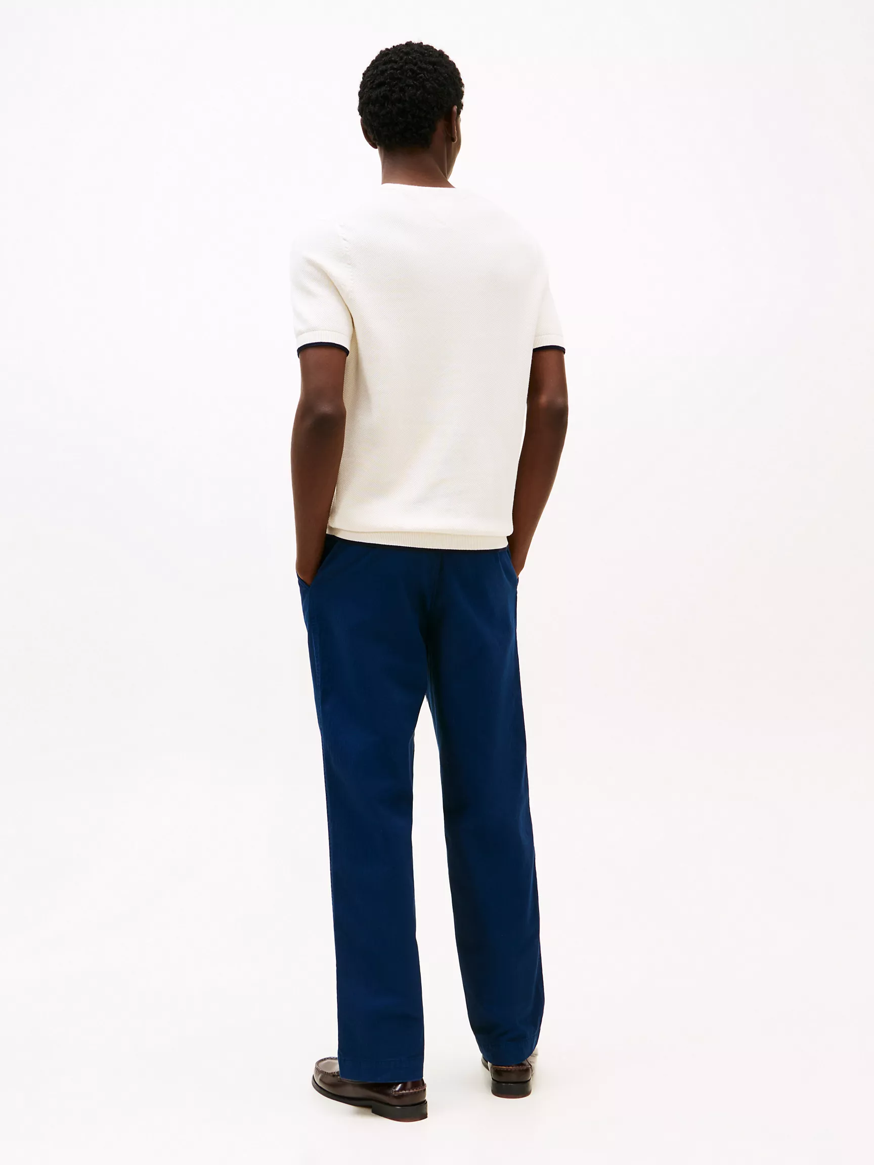 Мужской свитер Tommy Hilfiger, Футболка-свитер с контрастными краями