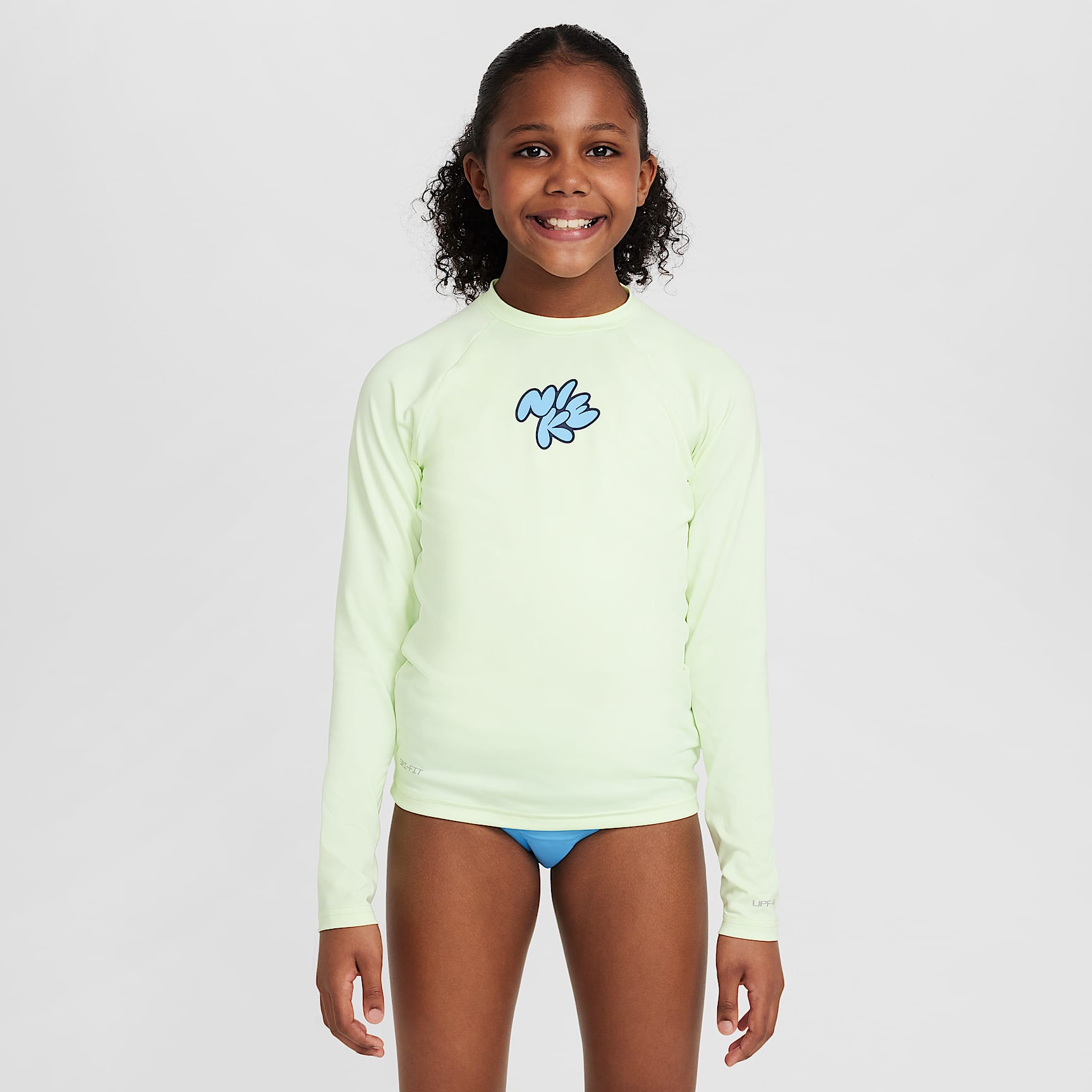 Nike Swim Big Kids' (Girls') Dri-FIT Long-Sleeve Hydroguard