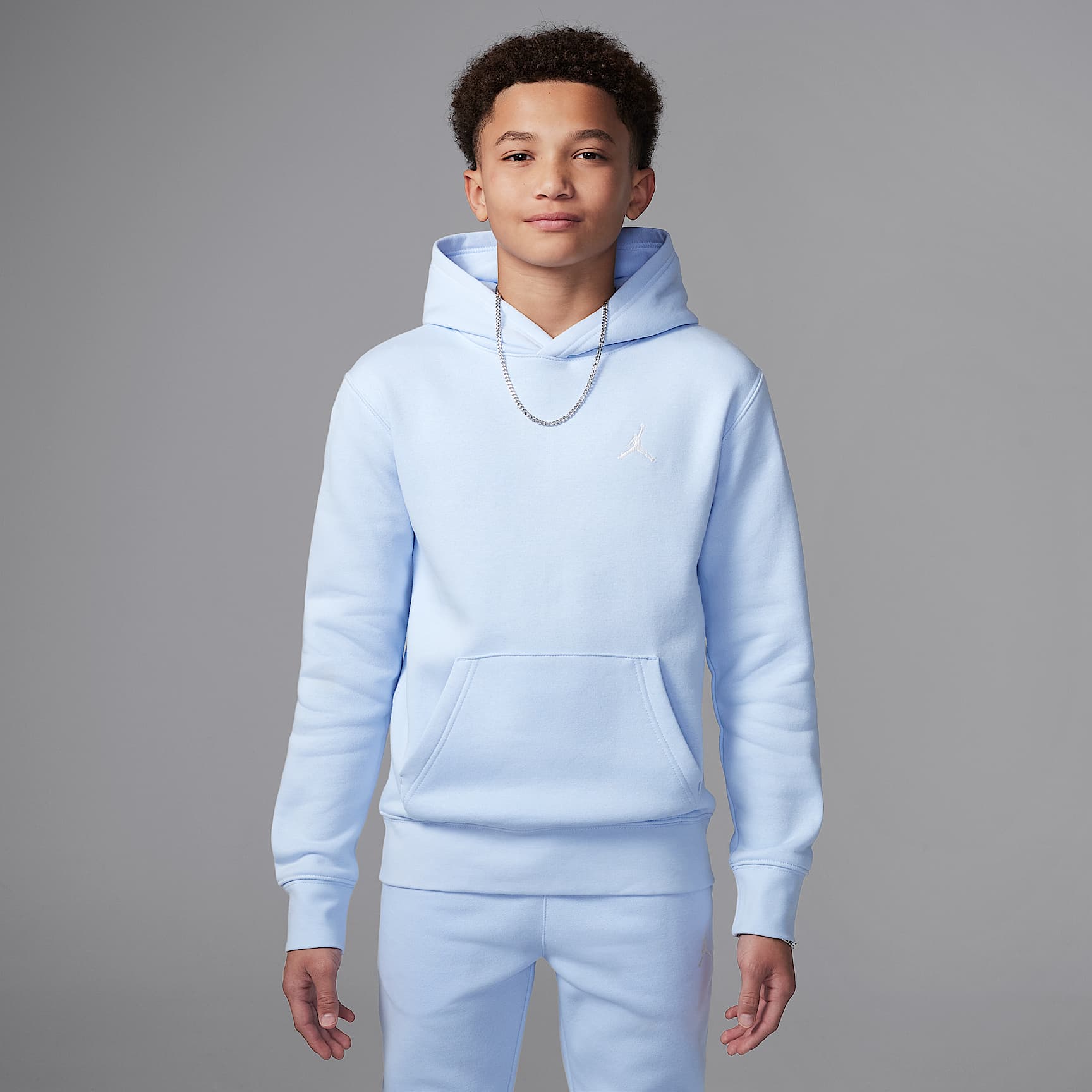 Jordan Big Kids' Brooklyn Fleece Pullover Hoodie