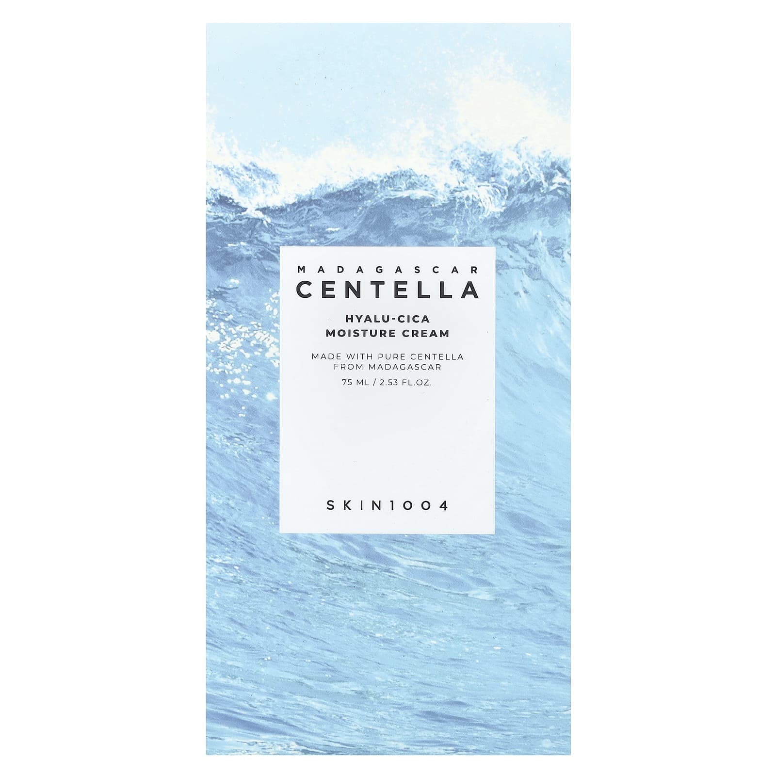 SKIN1004, Madagascar Centella, увлажняющий крем с гиалуроновой кислотой, 75 мл (2,53 жидк. унц.)