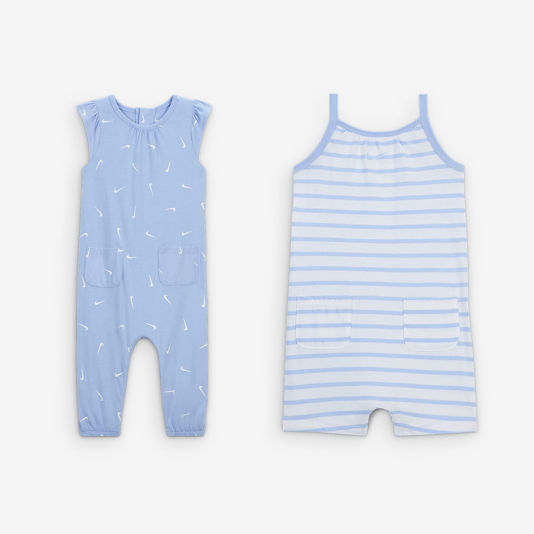 Nike Essentials Baby (0-9M) 2-Pack Romper Set