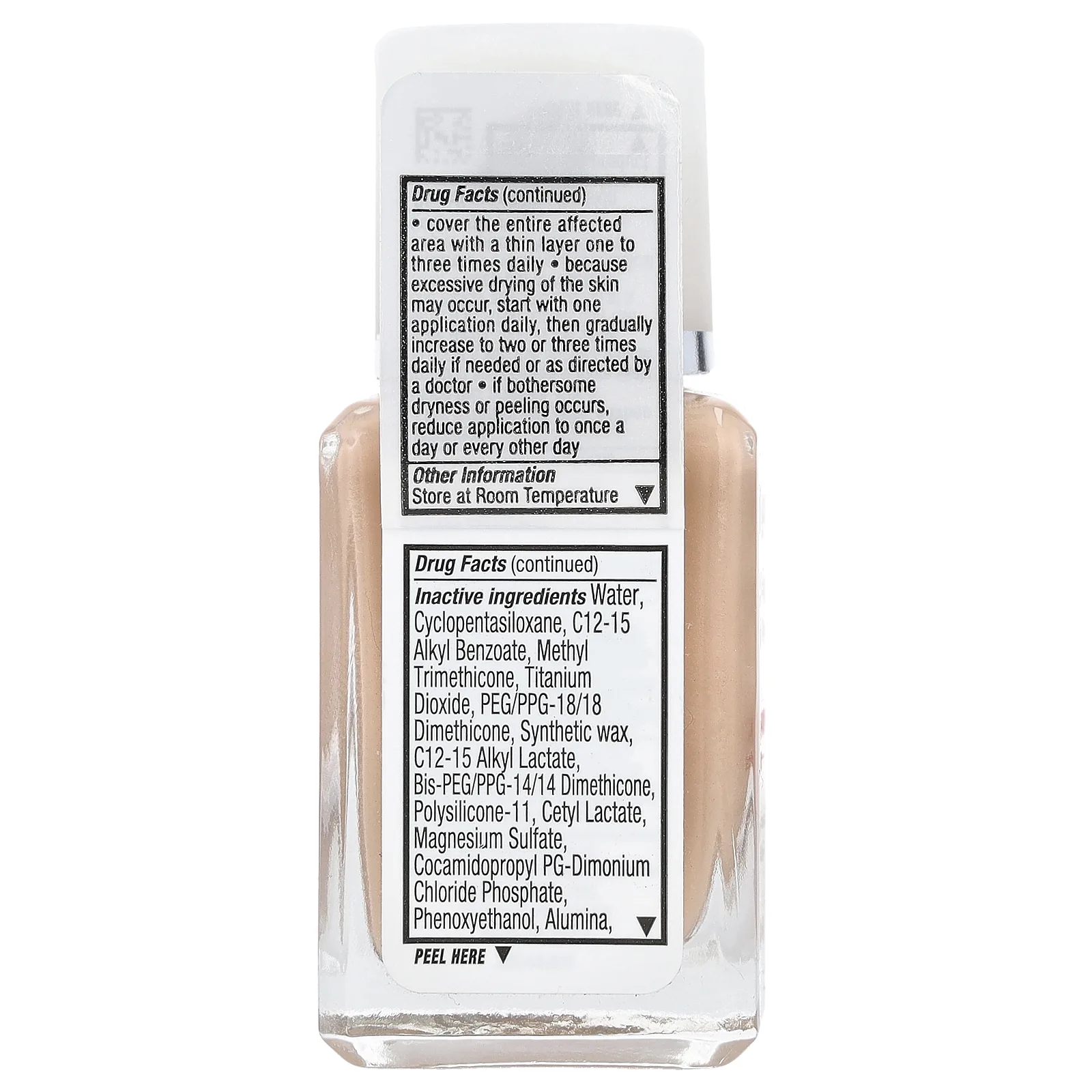 Neutrogena, Очищение кожи, безмасляный макияж, нюдовый 40, 30 мл (1 жидк. Унция)