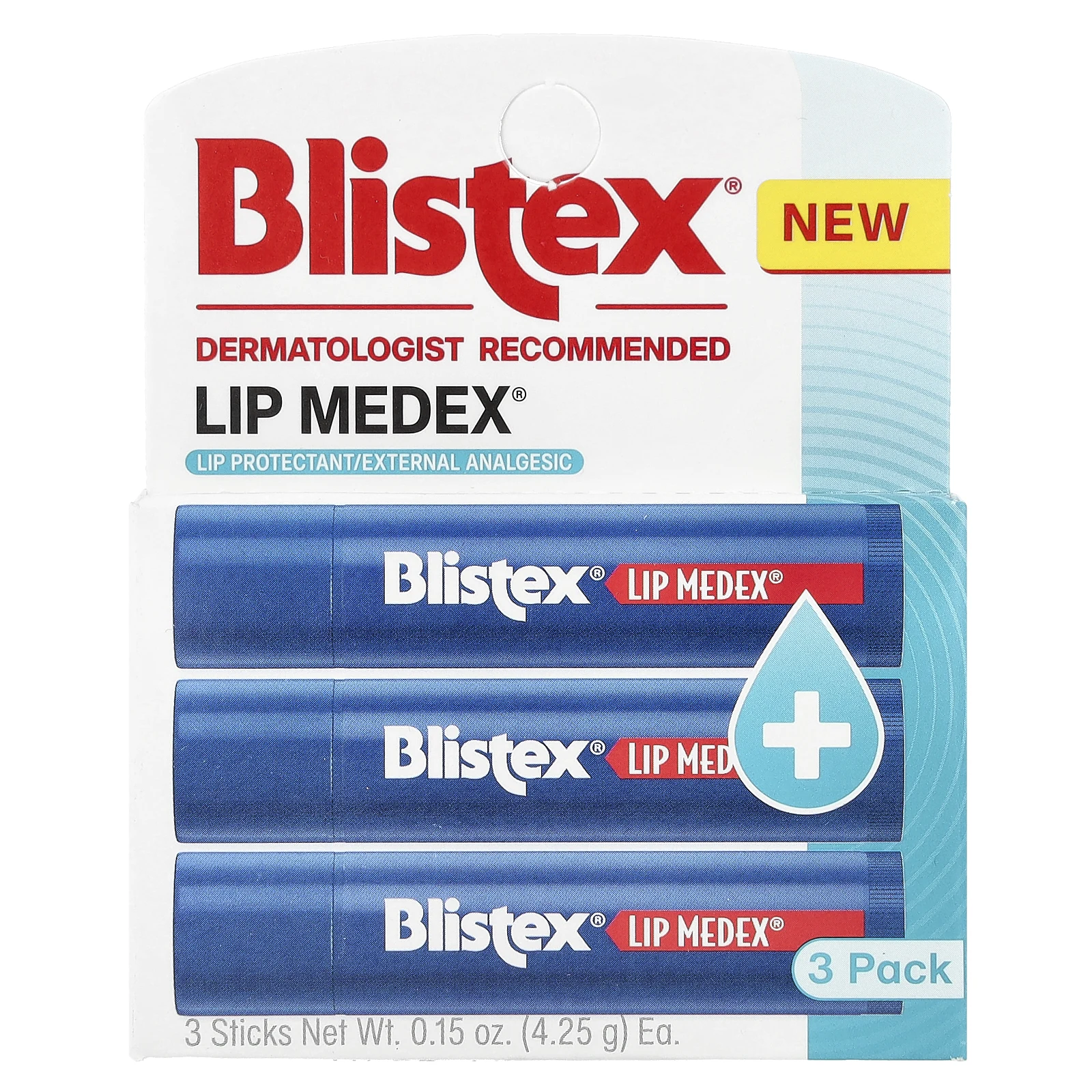 Blistex, Lip Medex®, 3 шт., По 4,25 г (0,15 унции)
