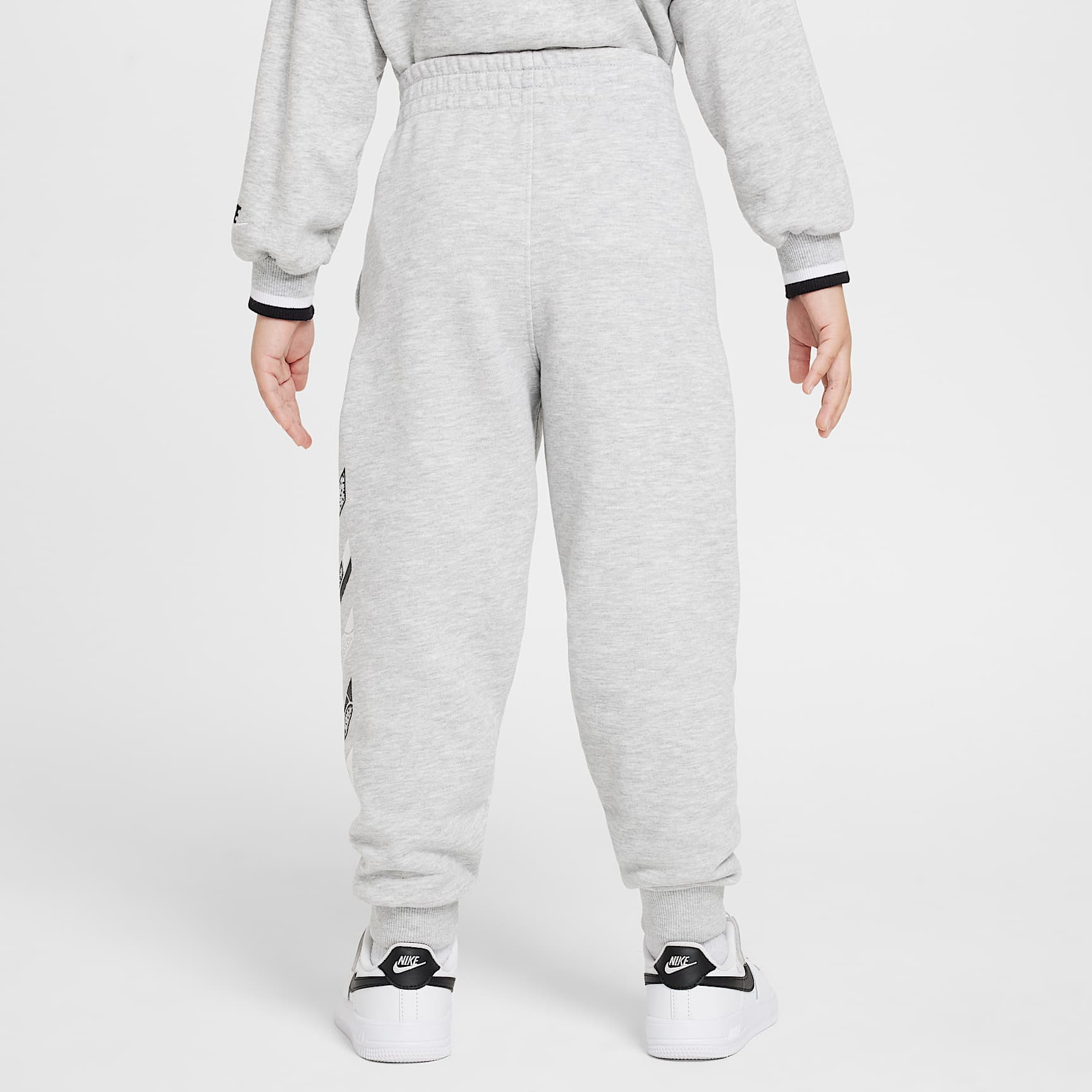 Nike Sportswear "Outside the Lines" Little Kids' French Terry Pants