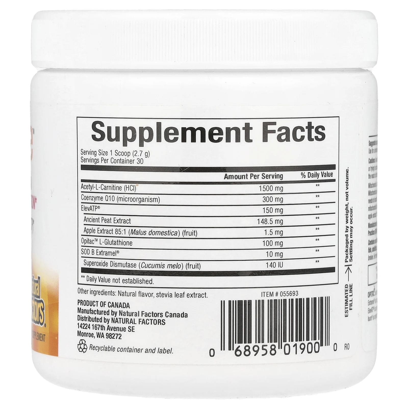 Natural Factors, Regener Life ™, 81 г (2,86 унции)