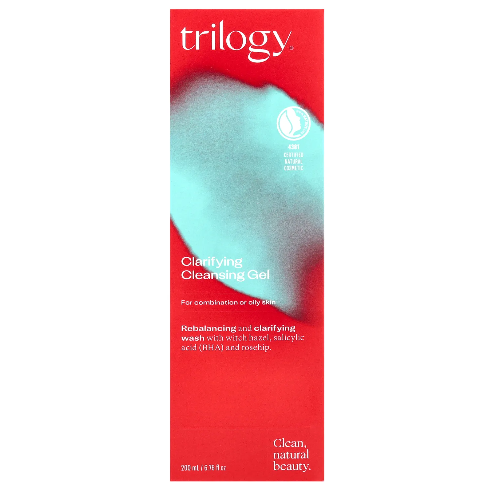 Trilogy, Очищающий гель, 200 мл (6,76 жидк. Унции)