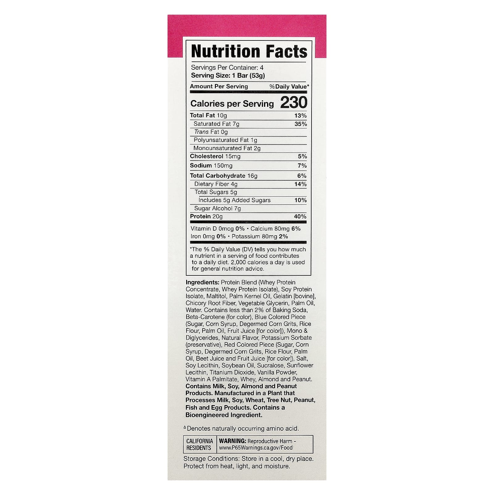 MusclePharm, Протеиновый батончик Combat Ready ™, праздничный торт с конфетти, 4 батончика по 53 г (1,87 унции)