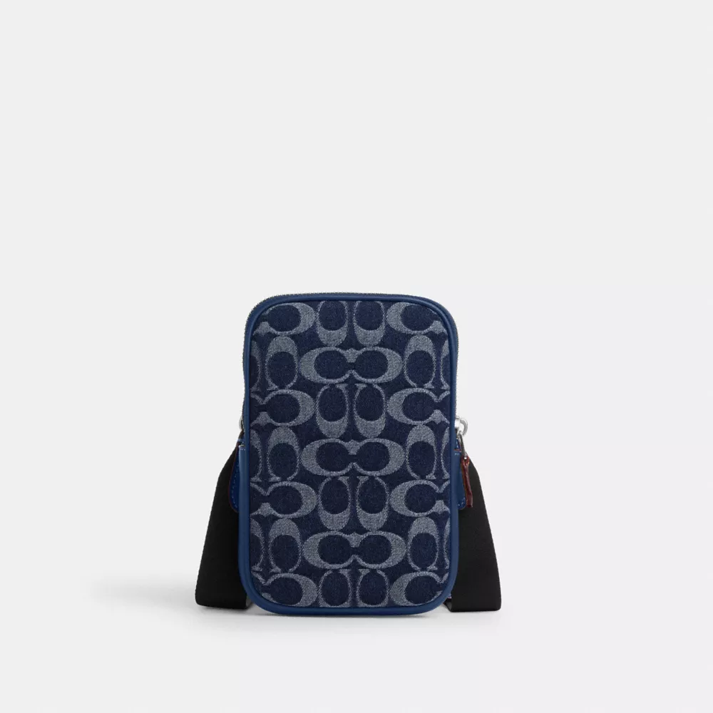 Сумка COACH Aden Crossbody Bag In Signature Denim