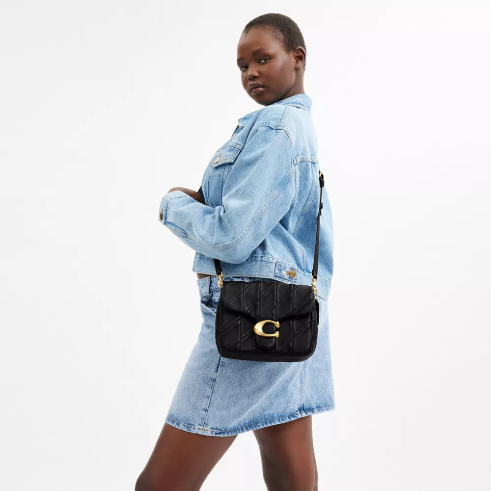 Сумка COACH Times Square Tabby Shoulder Bag With Quilting