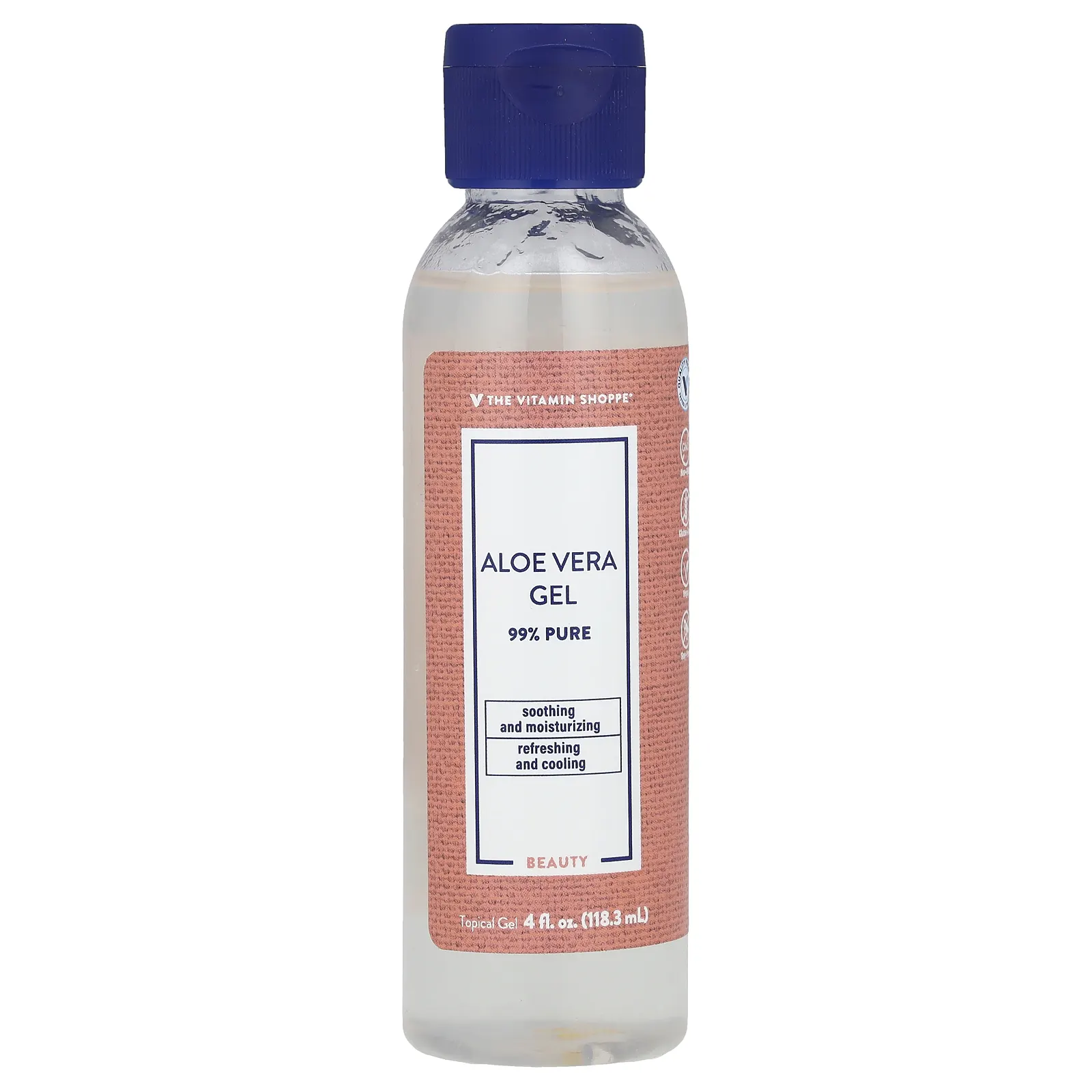 The Vitamin Shoppe, Гель алоэ вера, 118,3 мл (4 жидк. унц.)