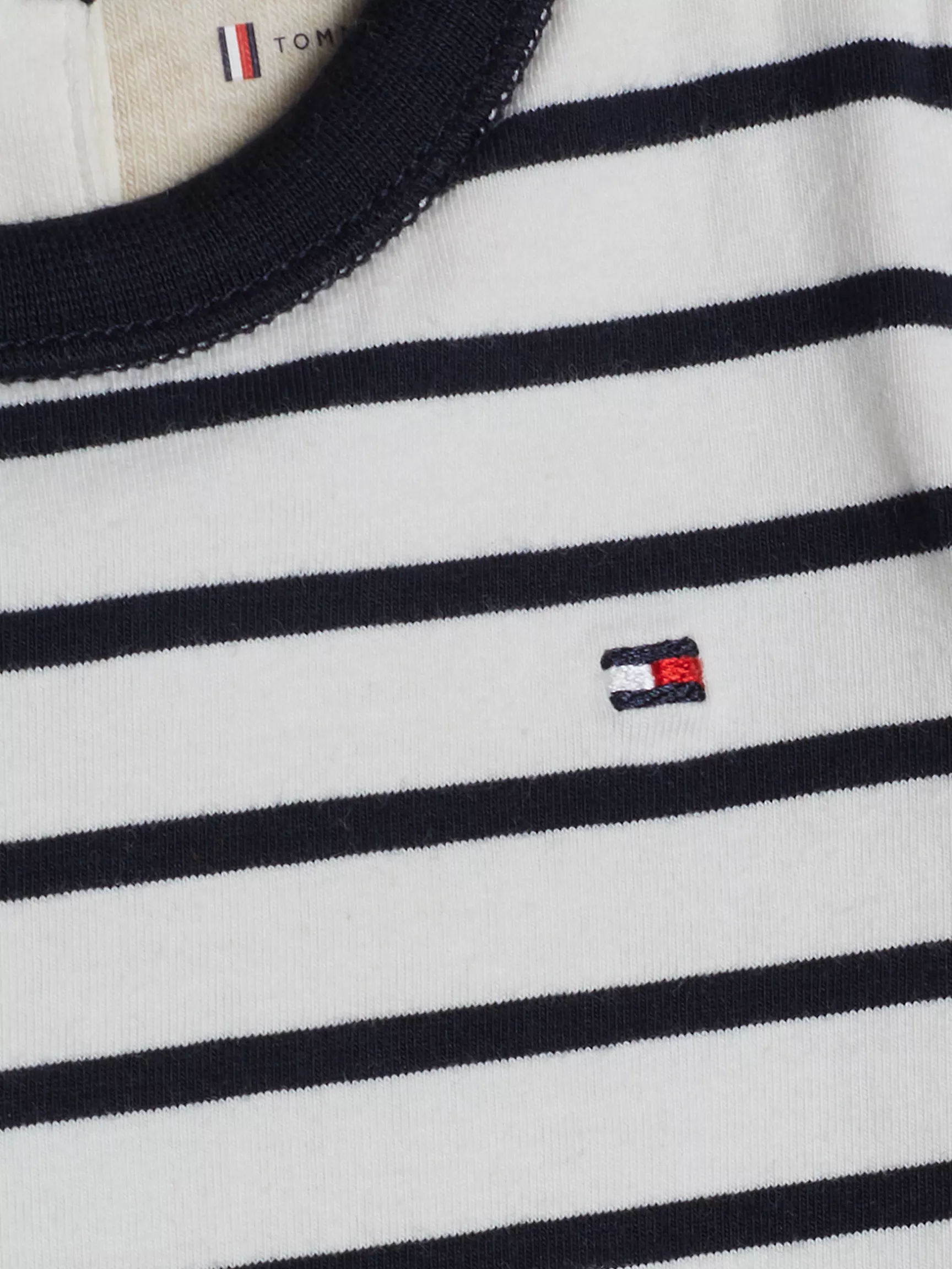 Комбинезон для малышей Tommy Hilfiger, Детский комбинезон в полоску и однотонный