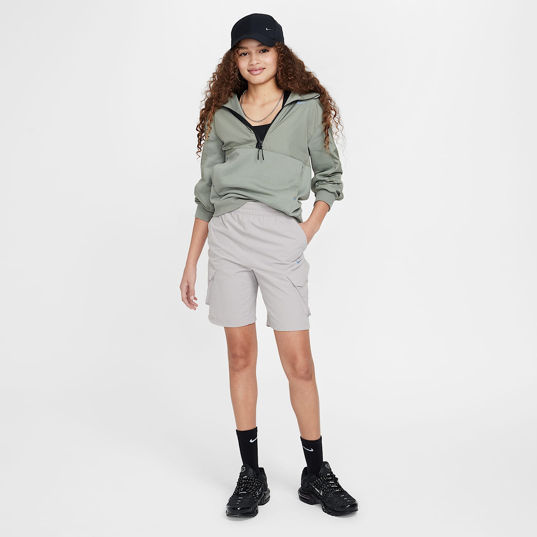 Nike Sportswear City Utility Big Kids' Cargo Shorts