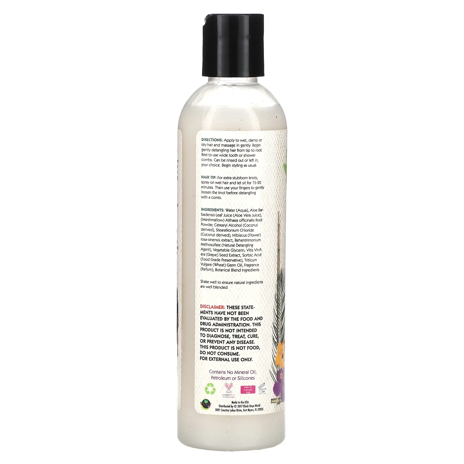 Alikay Naturals, Knots Be Gone, средство для расчесывания волос, 237 мл (8 жидк. Унций)