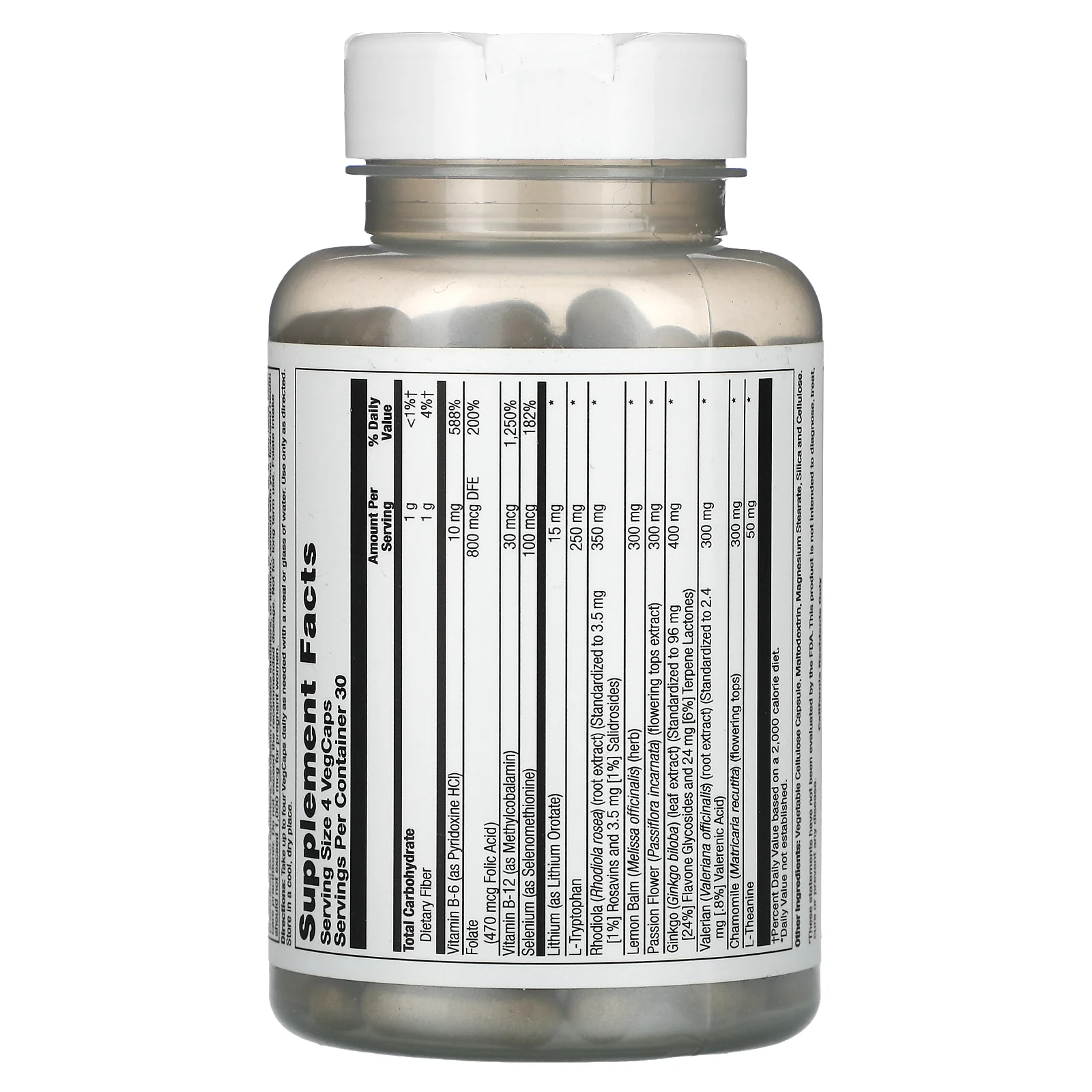 Natural Balance, Happy camper, средство для снятия стресса и расслабления, 120 вегетарианских капсул