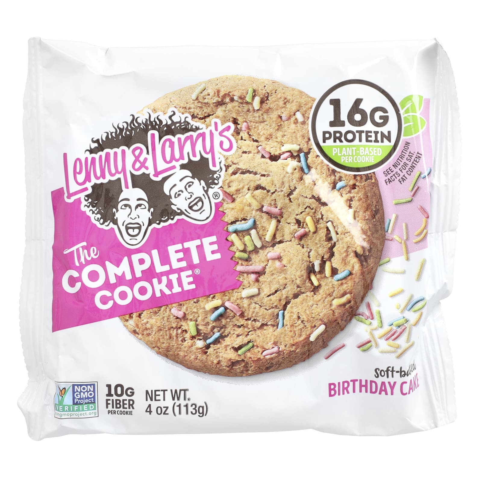 Lenny & Larry's, The Complete Cookie®, праздничный торт, 12 печений, 113 г (4 унции)