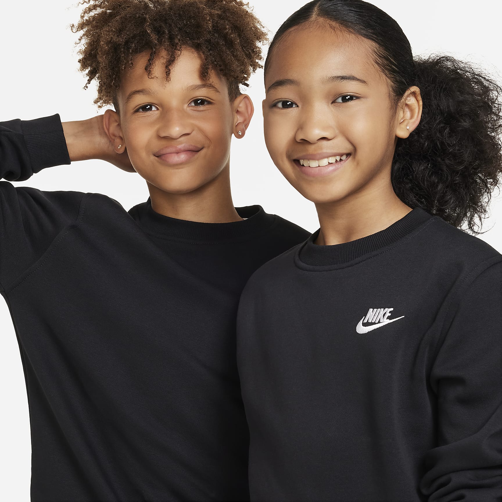 Nike Sportswear Club Fleece Big Kids' Sweatshirt