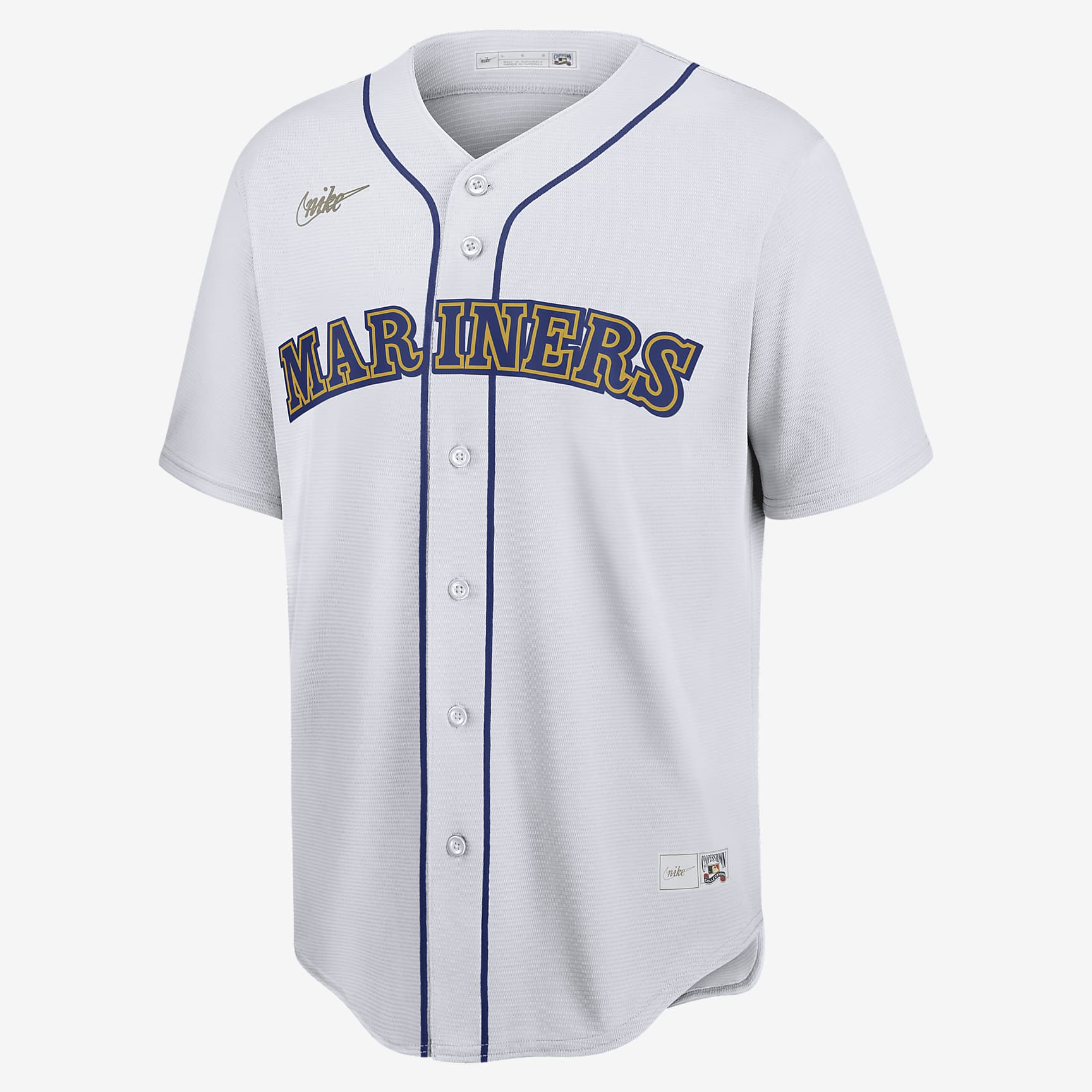 MLB Seattle Mariners (Edgar Martinez) Men's Cooperstown Baseball Jersey