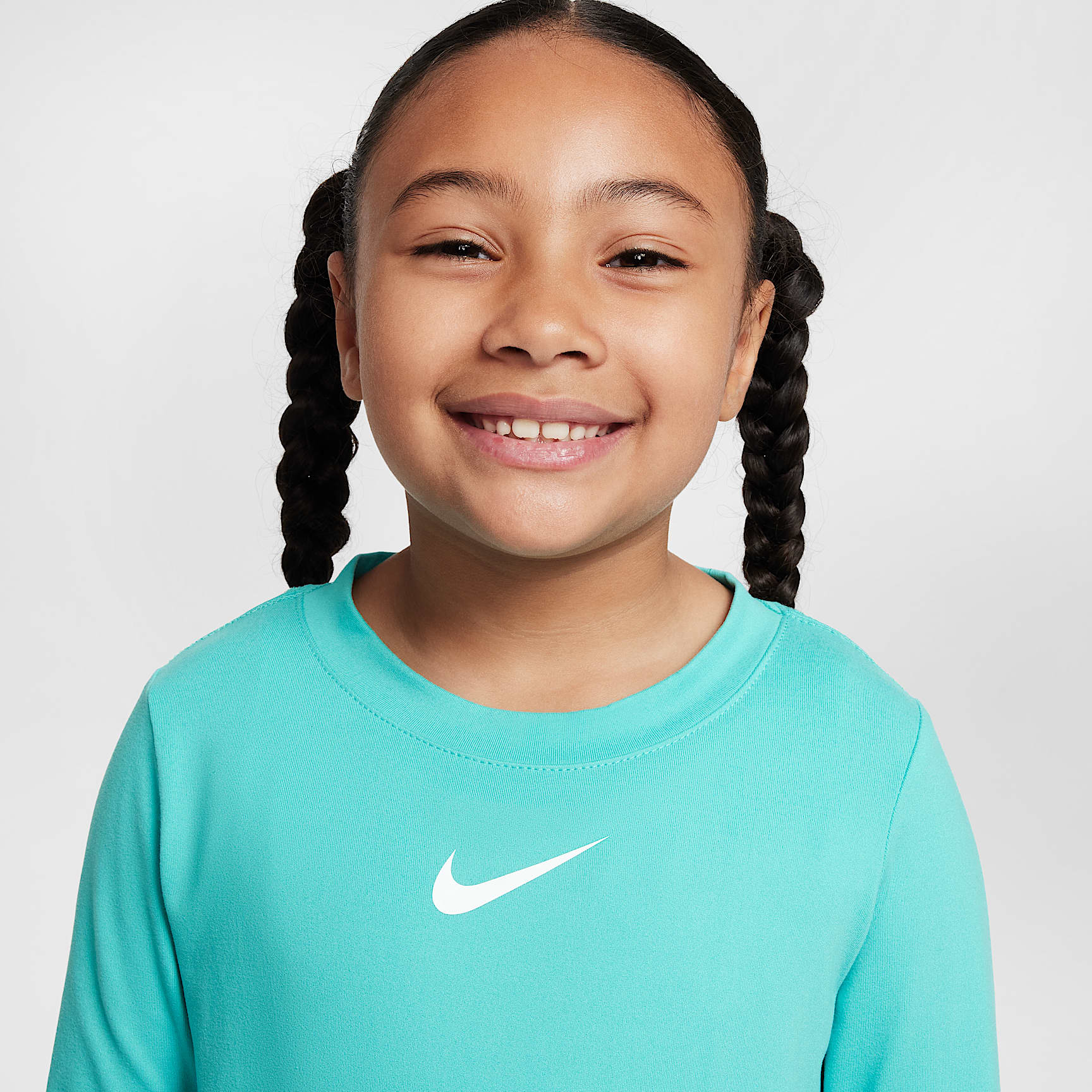 Nike Dri-FIT All Day Play Little Kids' Hemmed T-Shirt