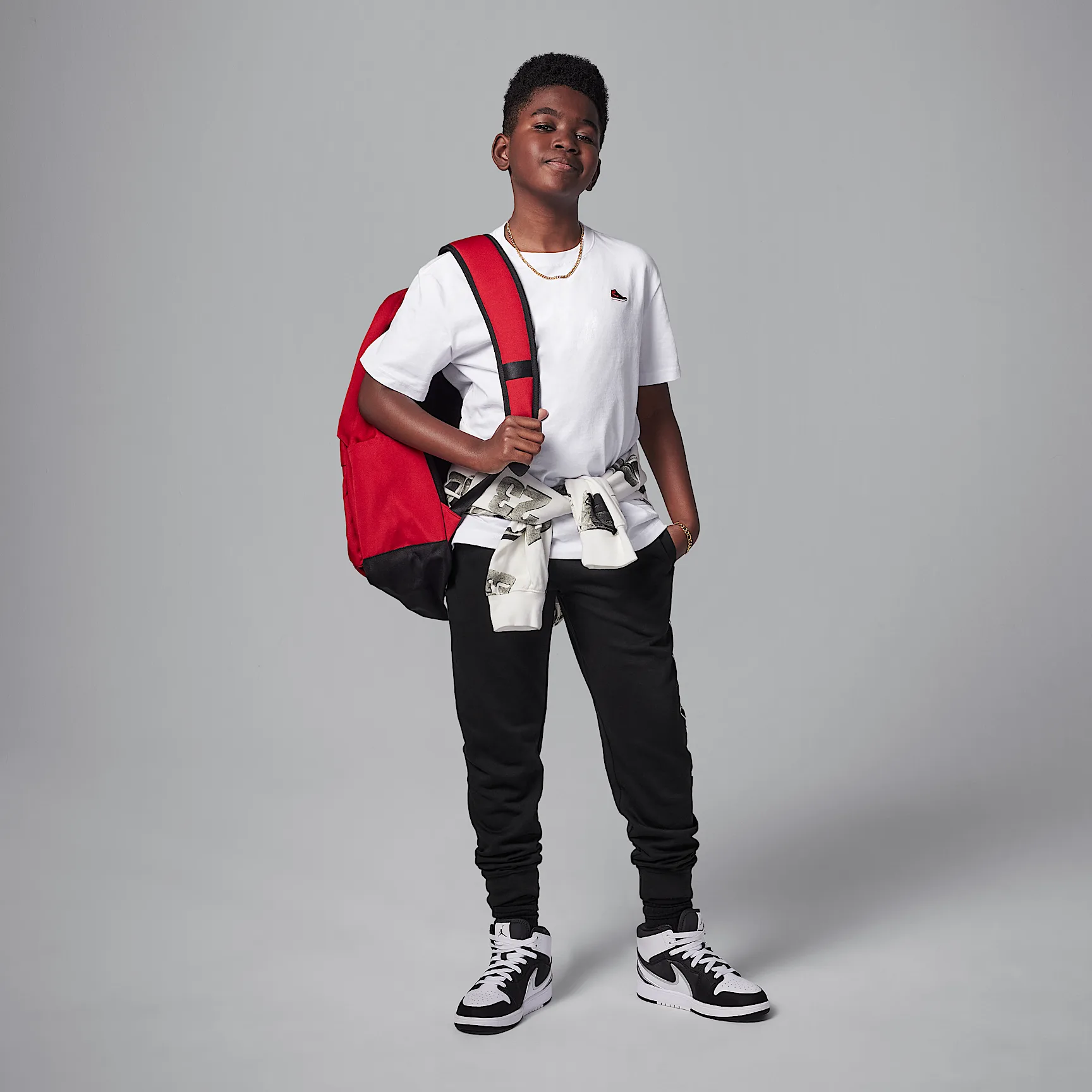 Air Jordan 1 Big Kids' Patch T-Shirt