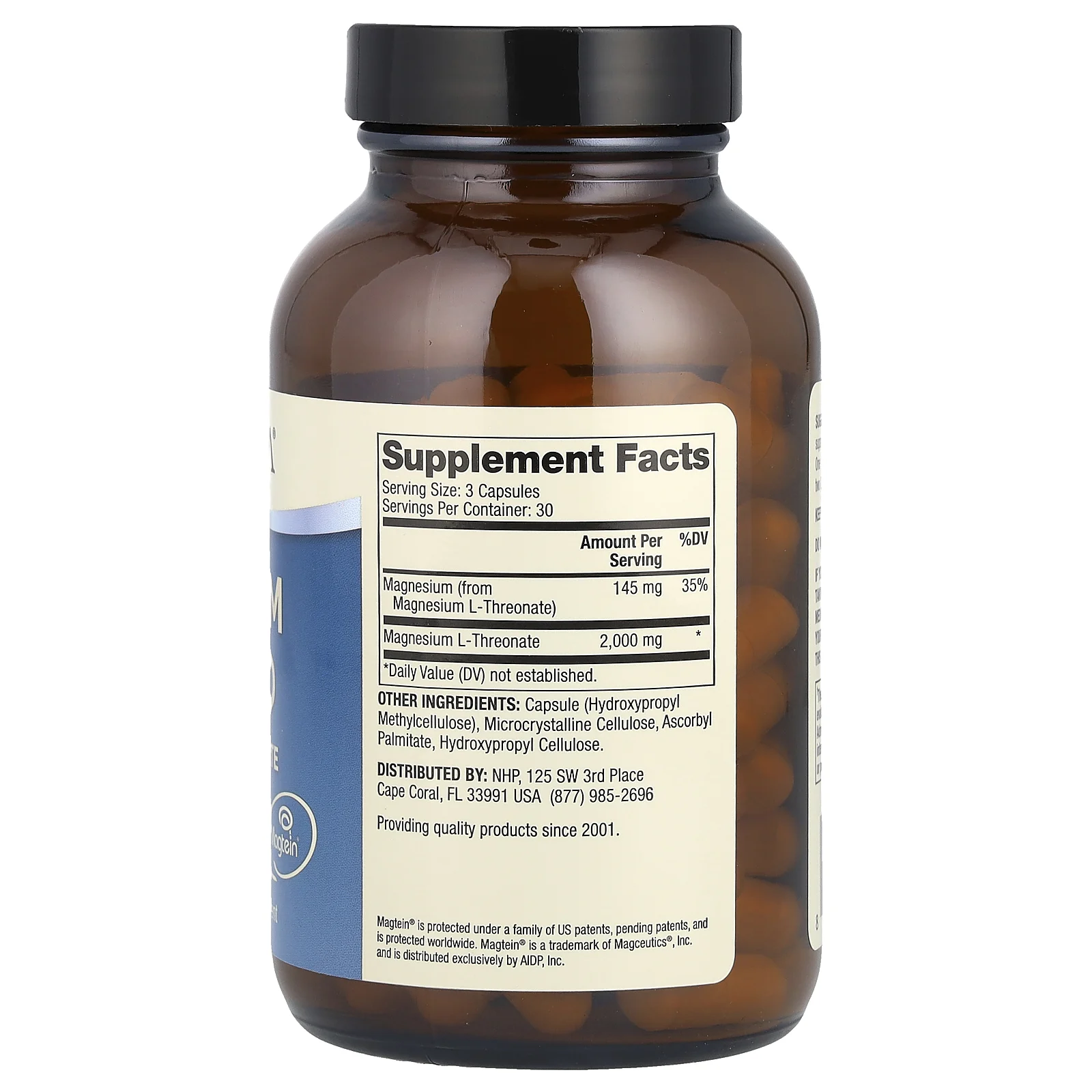 Dr. Mercola, L-треонат магния, 90 капсул