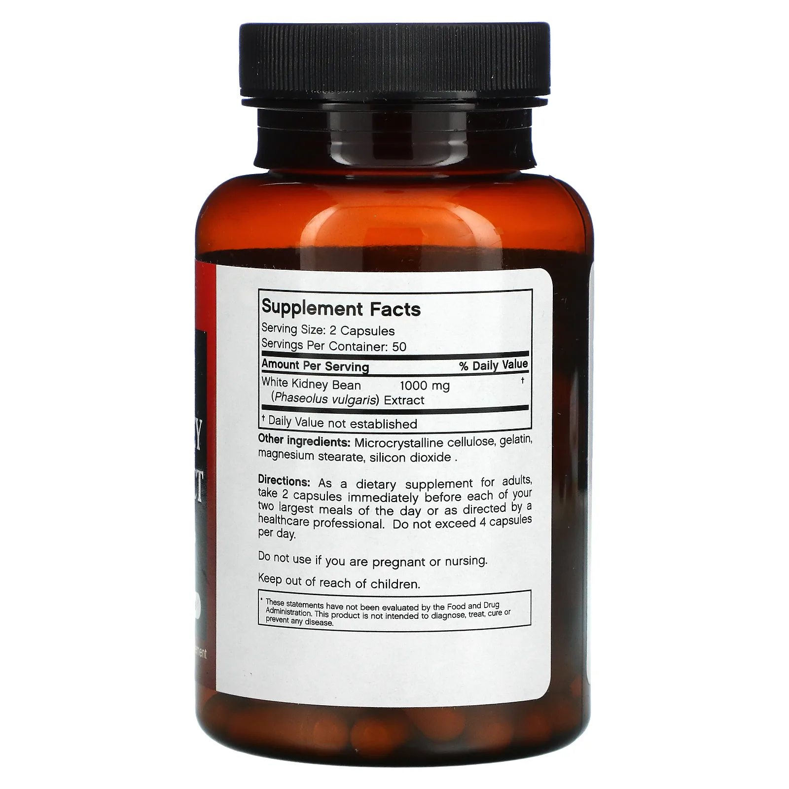 Futurebiotics, экстракт белой фасоли, 100 капсул