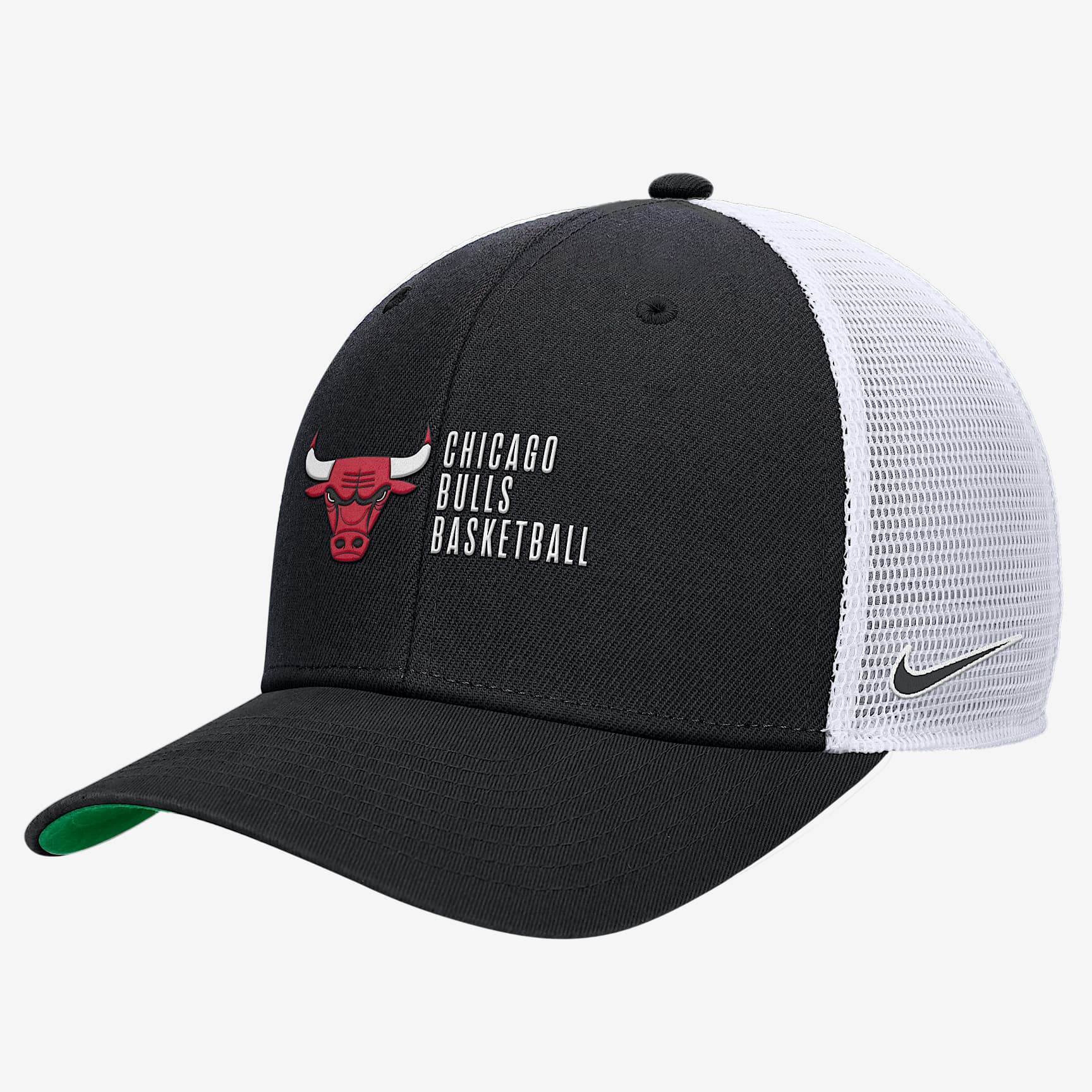 Chicago Bulls 2024/25 Rise Icon Edition Nike NBA Trucker Cap
