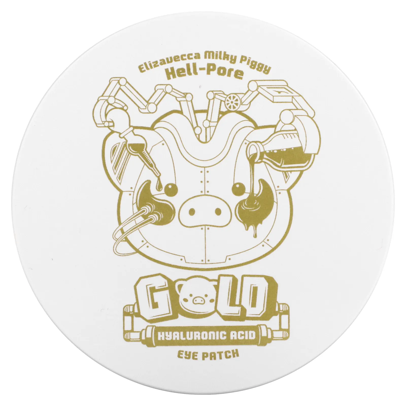 Elizavecca, Hell-Pore Gold, патчи для глаз с гиалуроновой кислотой, 60 патчей, 3,17 унц. (90 г)