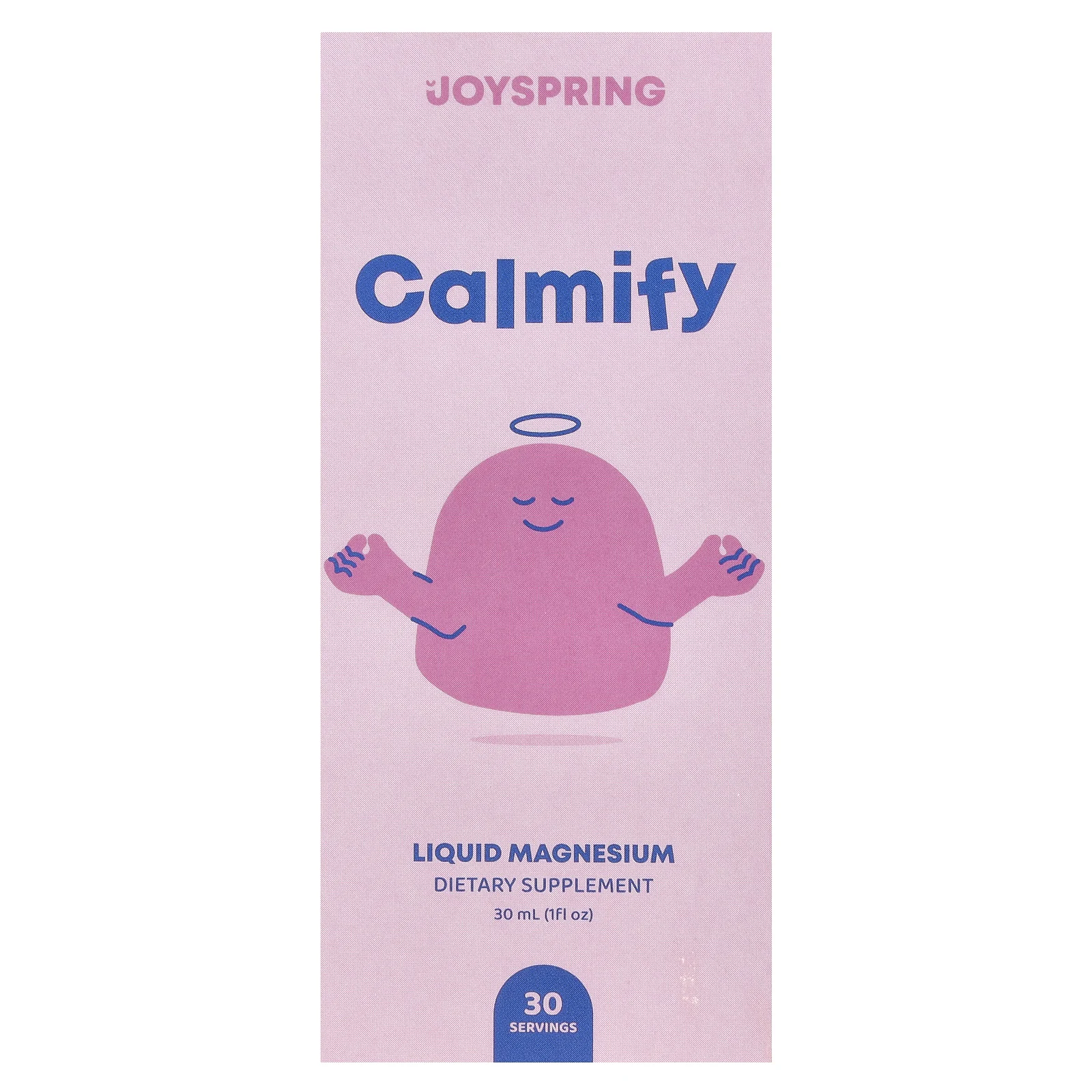 JoySpring, Calmify, жидкий магний, 30 мл (1 жидк. унция)