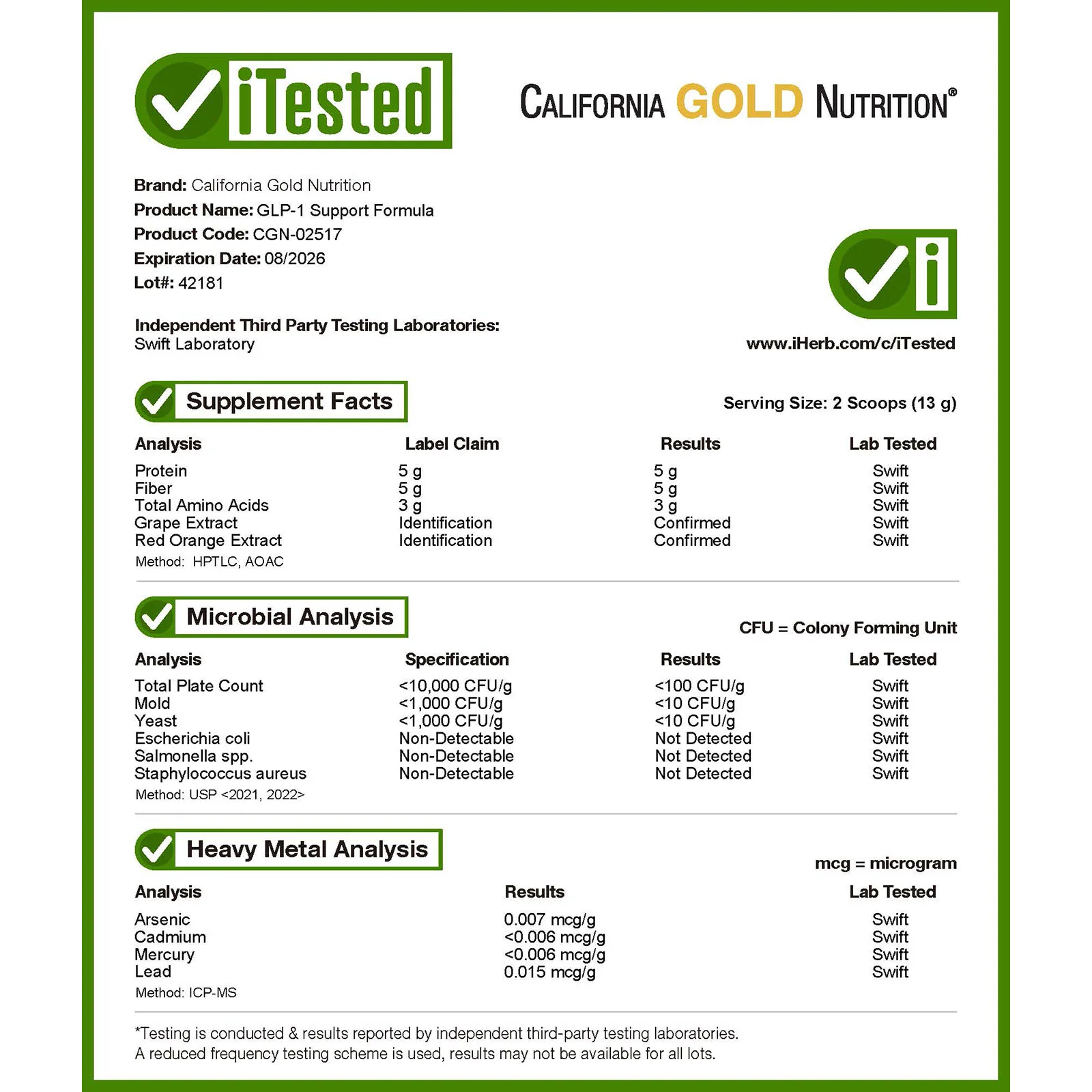 California Gold Nutrition, добавка для поддержания уровня ГПП-1 с пептидами гидролизованного морского коллагена, смесью пребиотической клетковины, устойчивой к расщеплению, и смесью незаменимых аминокислот, обогащённой лейцином, с нейтральным вкусом, 410 