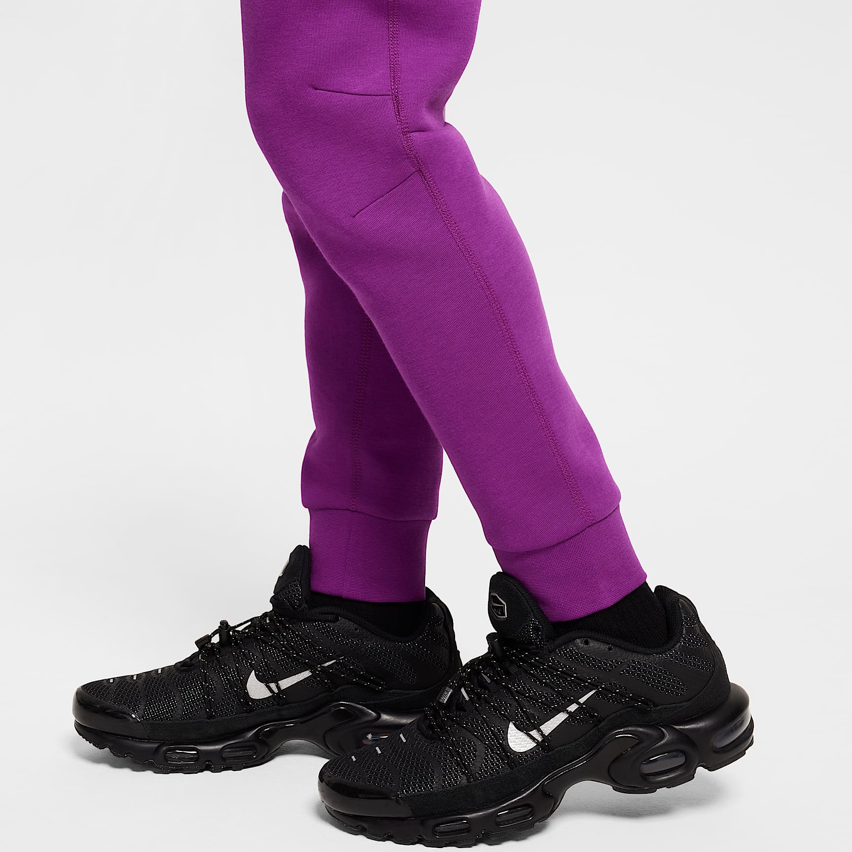 Nike Sportswear Tech Fleece Big Kids' Reflective Joggers