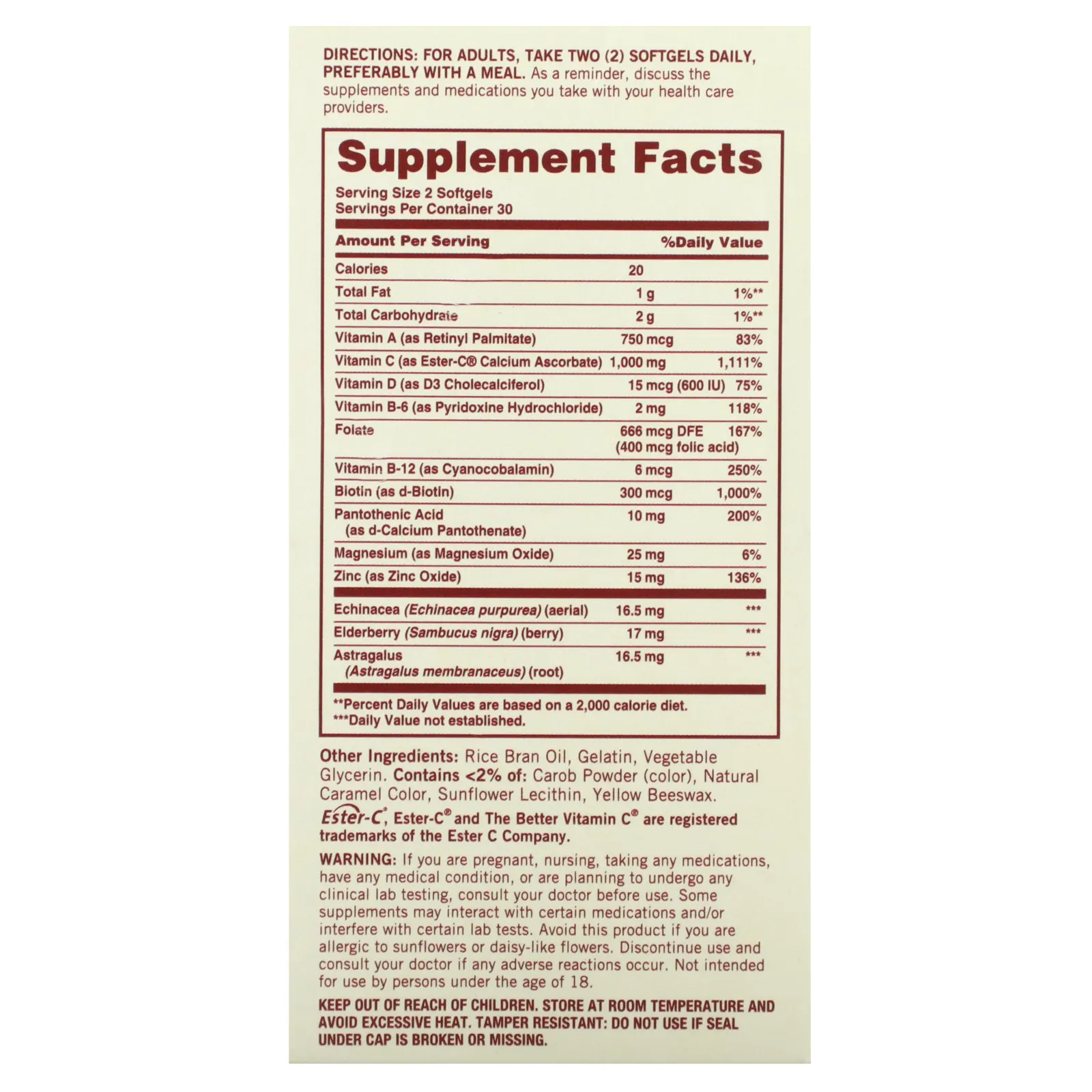 Sundown Naturals, Мультивитамины и поддержка иммунитета в течение 24 часов, 60 мягких таблеток