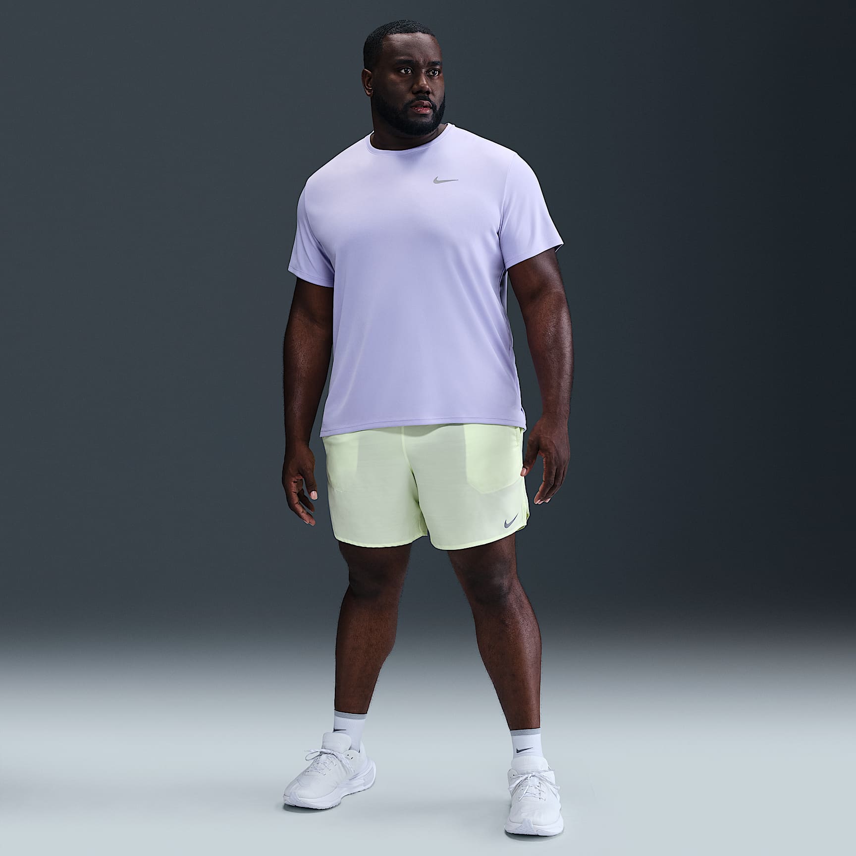 Nike Miler Men's Dri-FIT UV Short-Sleeve Running Top