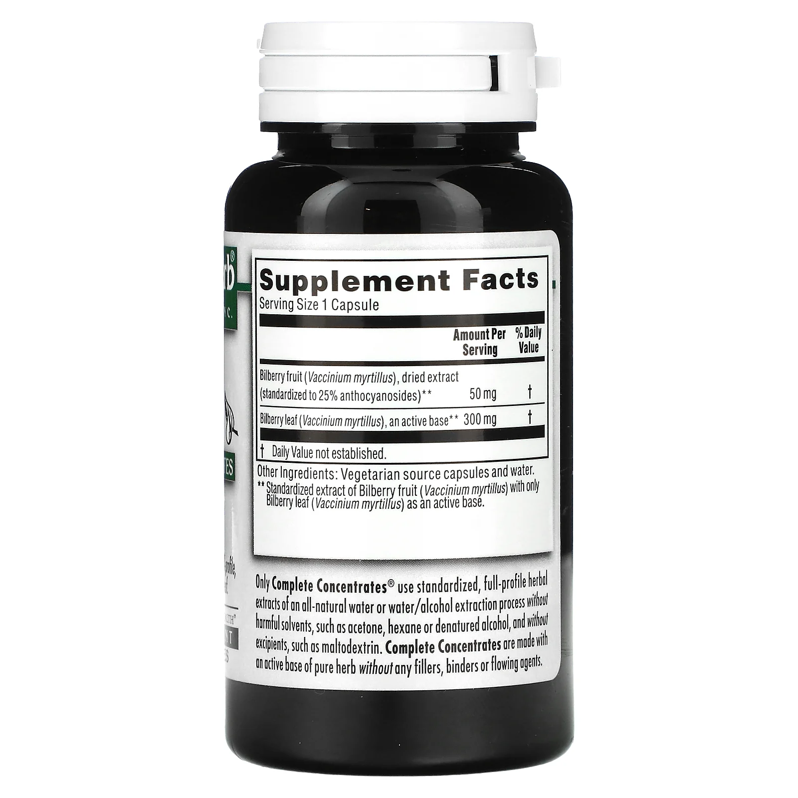 Kroeger Herb Co, Черника, 90 вегетарианских капсул