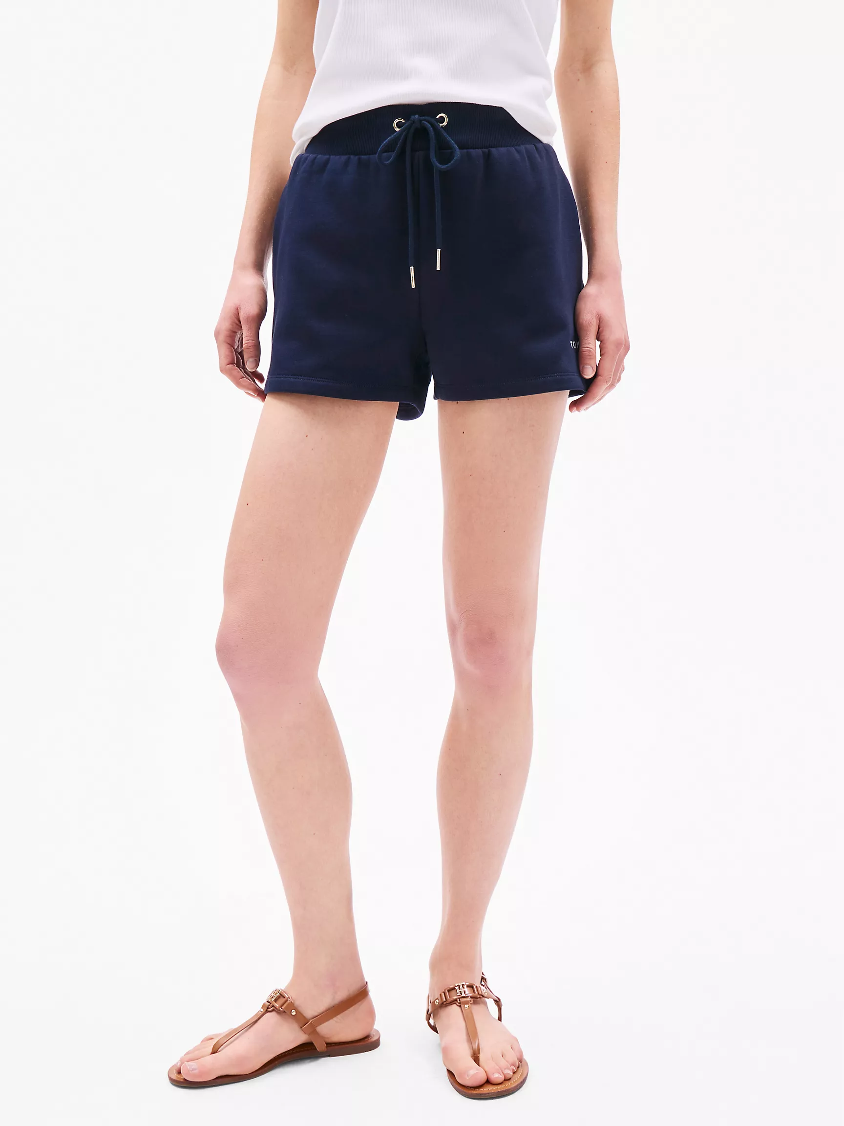 Женские шорты Tommy Hilfiger, Спортивные шорты с вышитым логотипом Tommy