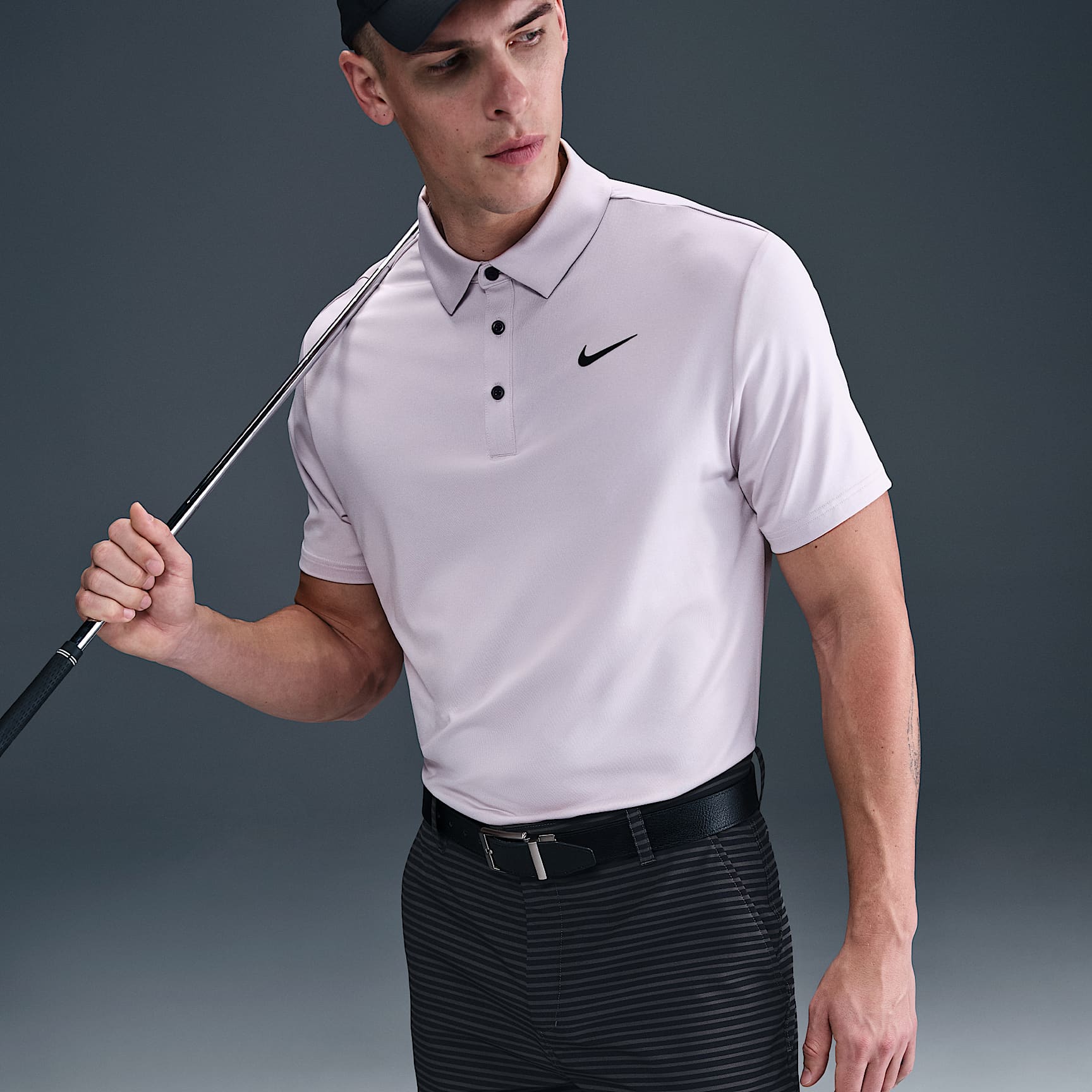 Nike Victory+ Men's Dri-FIT Striped Golf Shorts