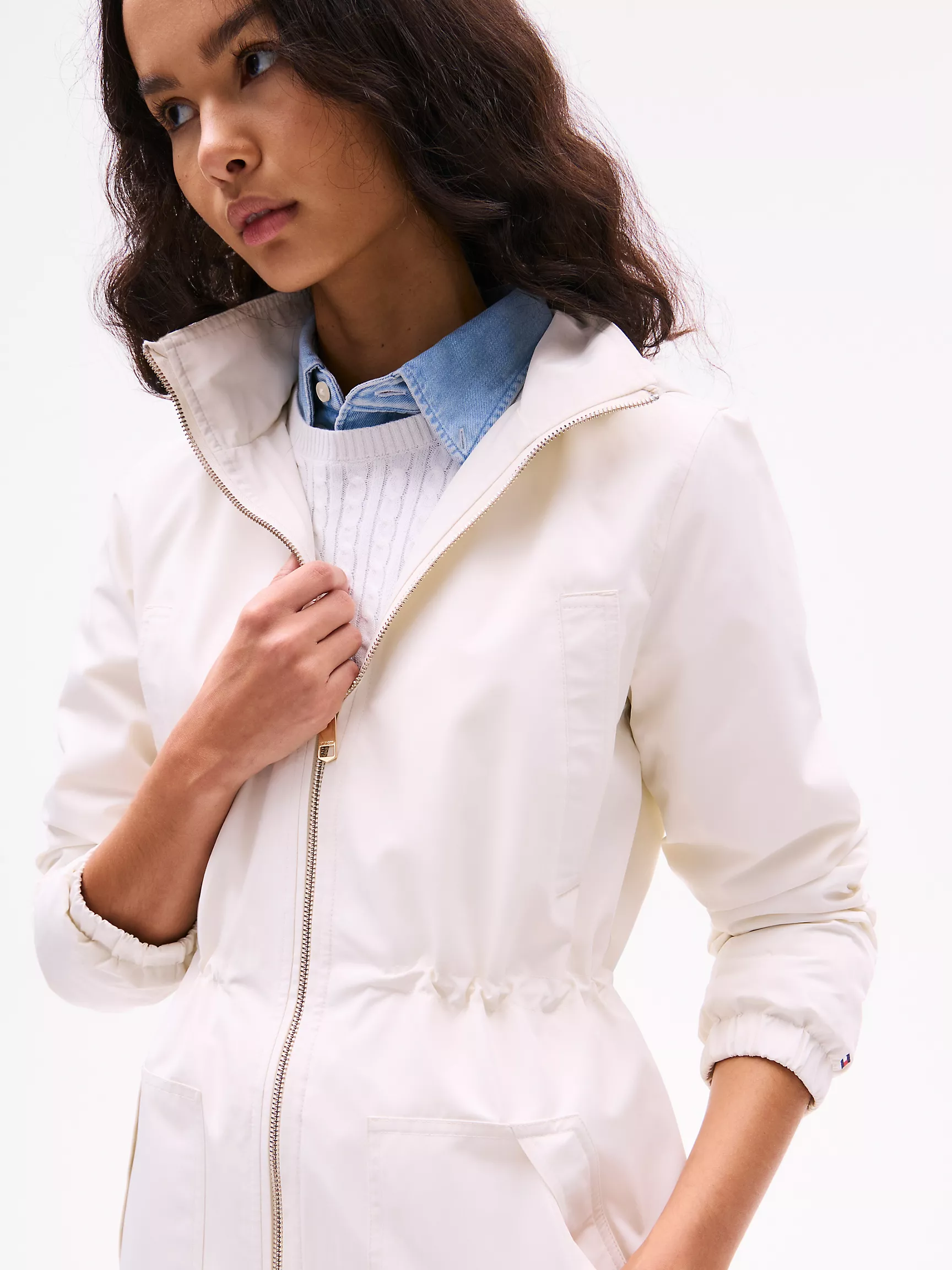 Женская куртка Tommy Hilfiger, Легкая куртка с капюшоном