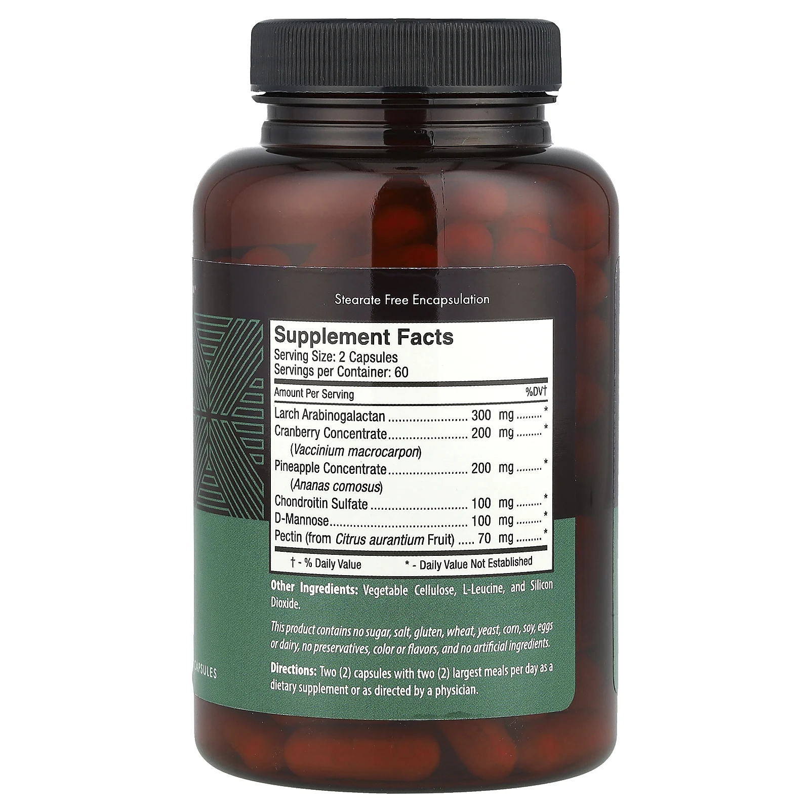 D'adamo, Deflect® AB, формула, блокирующая лектин, 120 вегетарианских капсул