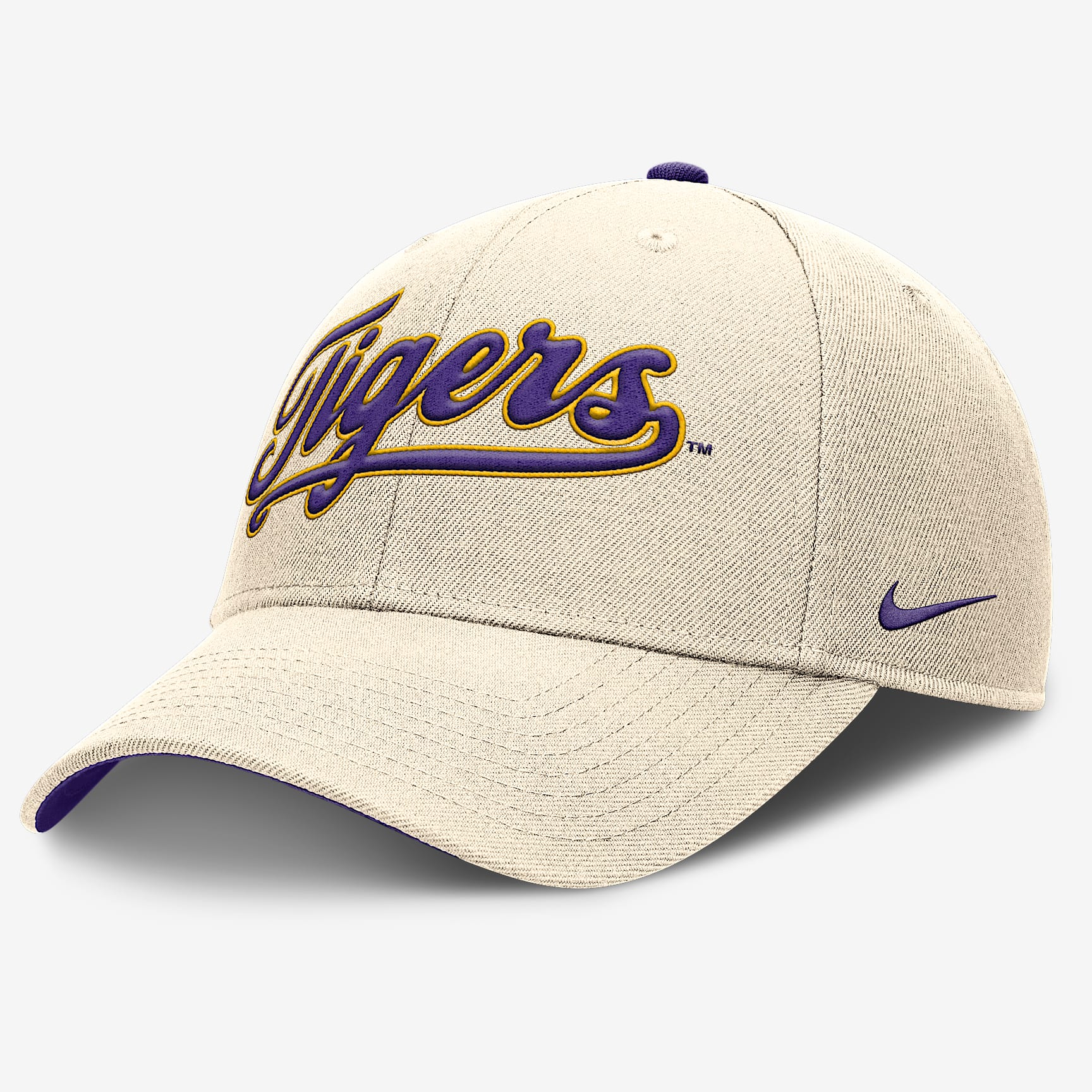 LSU Tigers Primetime Rise Men's Nike College Adjustable Hat