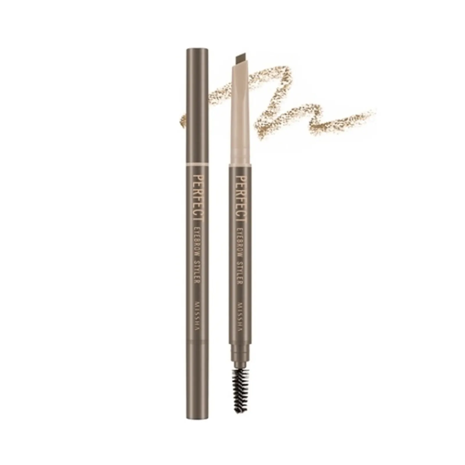 Missha, Perfect Eyebrow Styler, светло-коричневый, 0,15 г (0,005 унции)