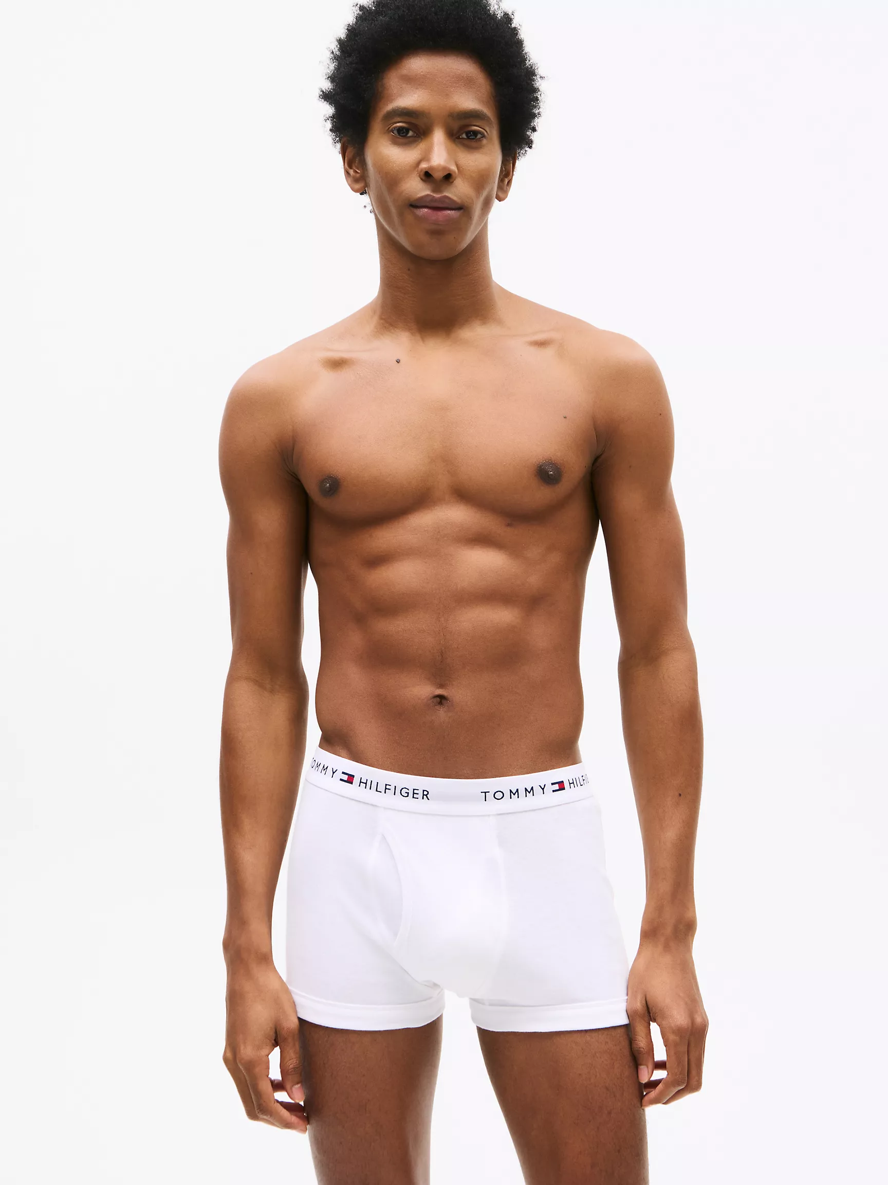 Мужское нижнее белье Tommy Hilfiger, Классические хлопковые трусы-боксёры (набор 3 шт.)