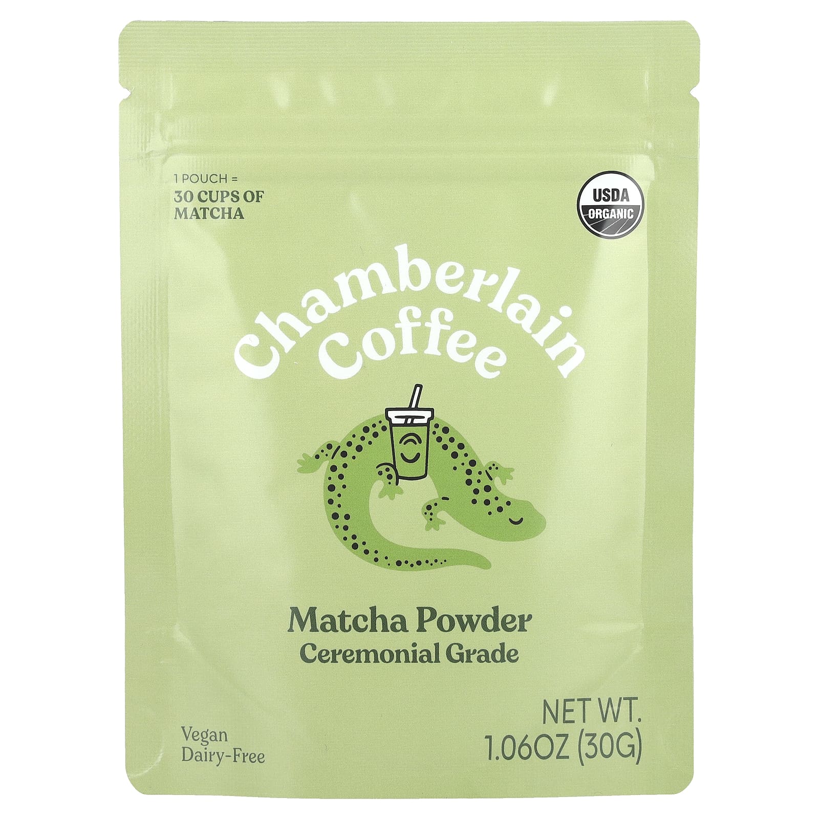 Chamberlain Coffee, Порошок матча, церемониальный, 30 г (1,06 унции)