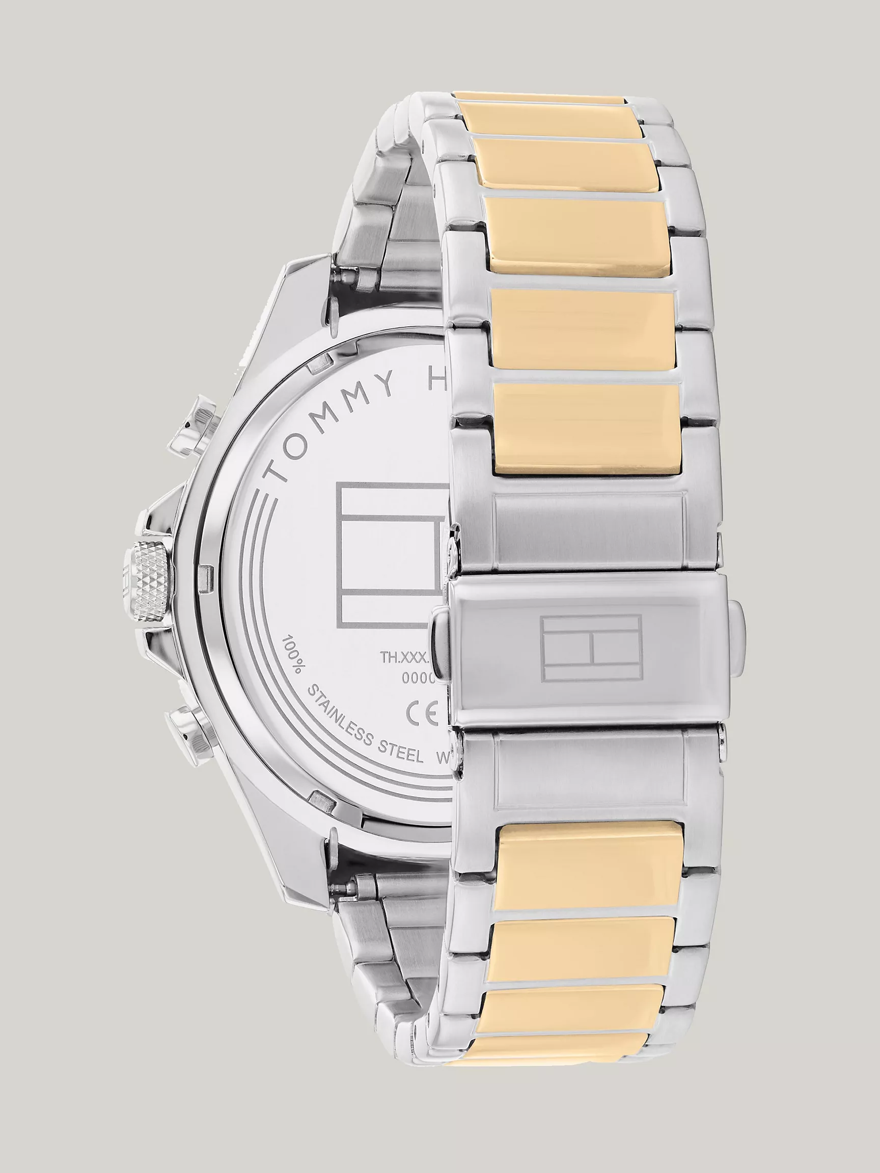 Мужские часы Tommy Hilfiger, Двухцветные спортивные часы 46 мм