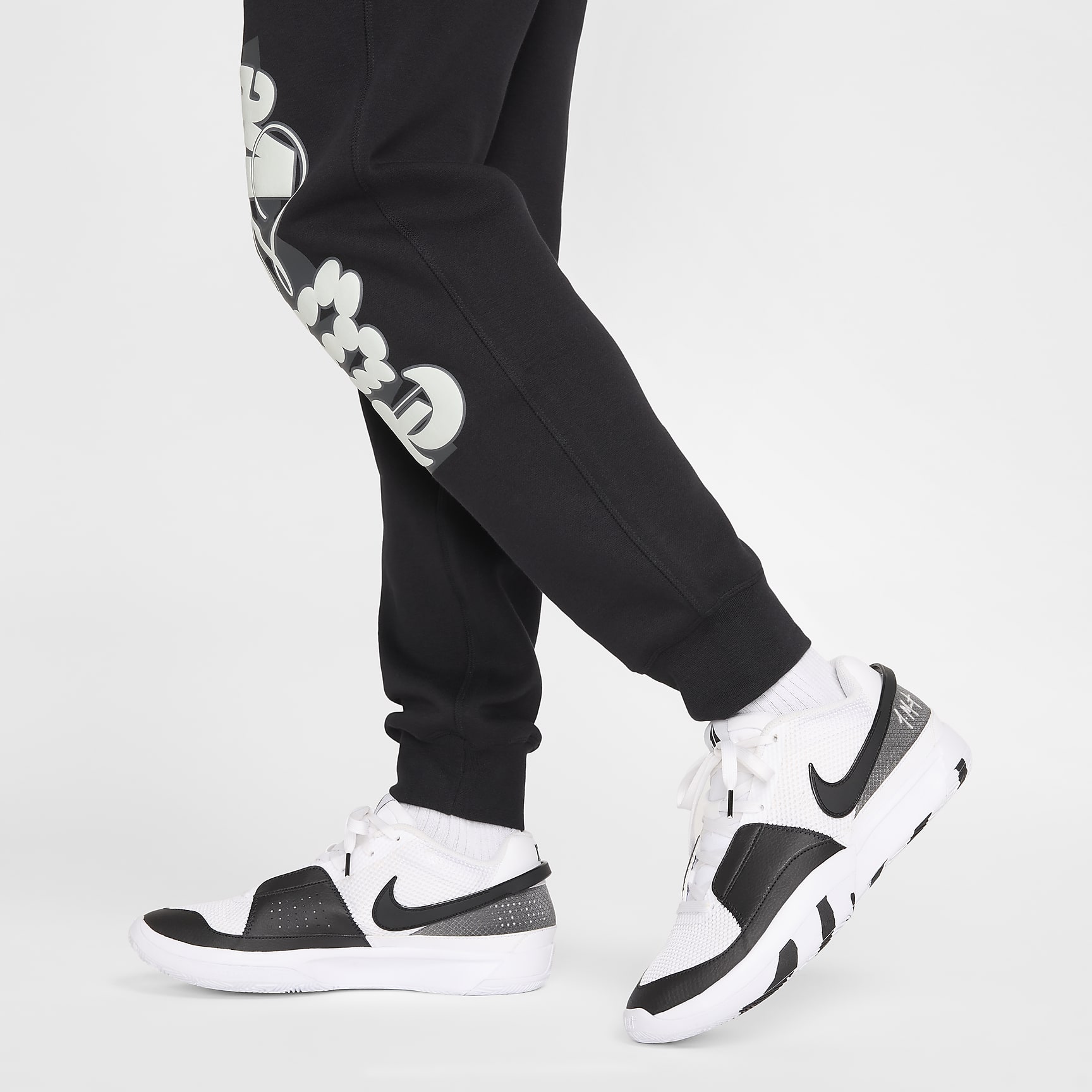 Ja Men's Fleece Basketball Jogger Pants