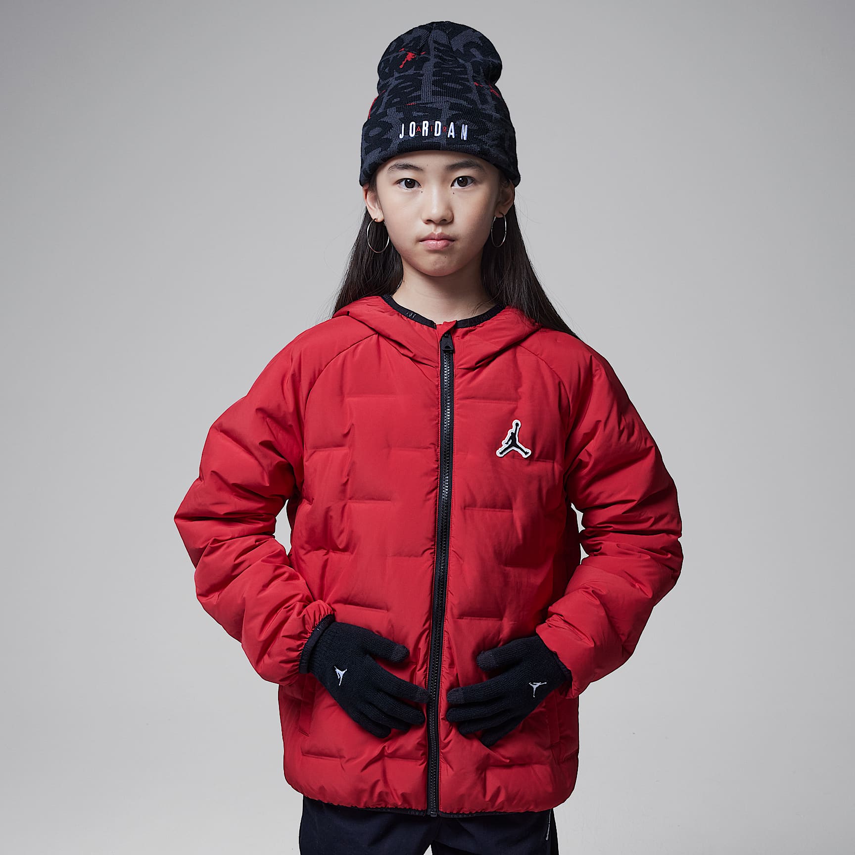 Jordan Big Kids' 2-Piece Beanie Set