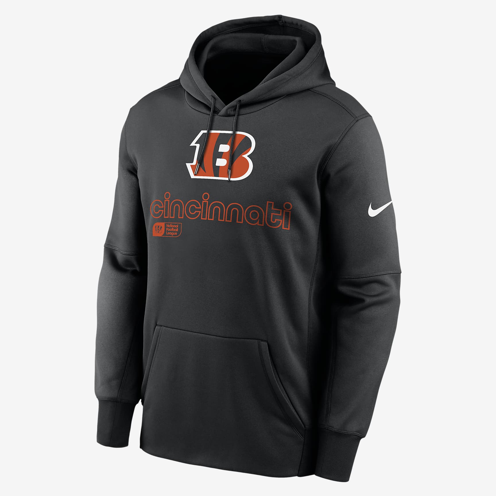 Cincinnati Bengals Men’s Nike Therma NFL Pullover Hoodie
