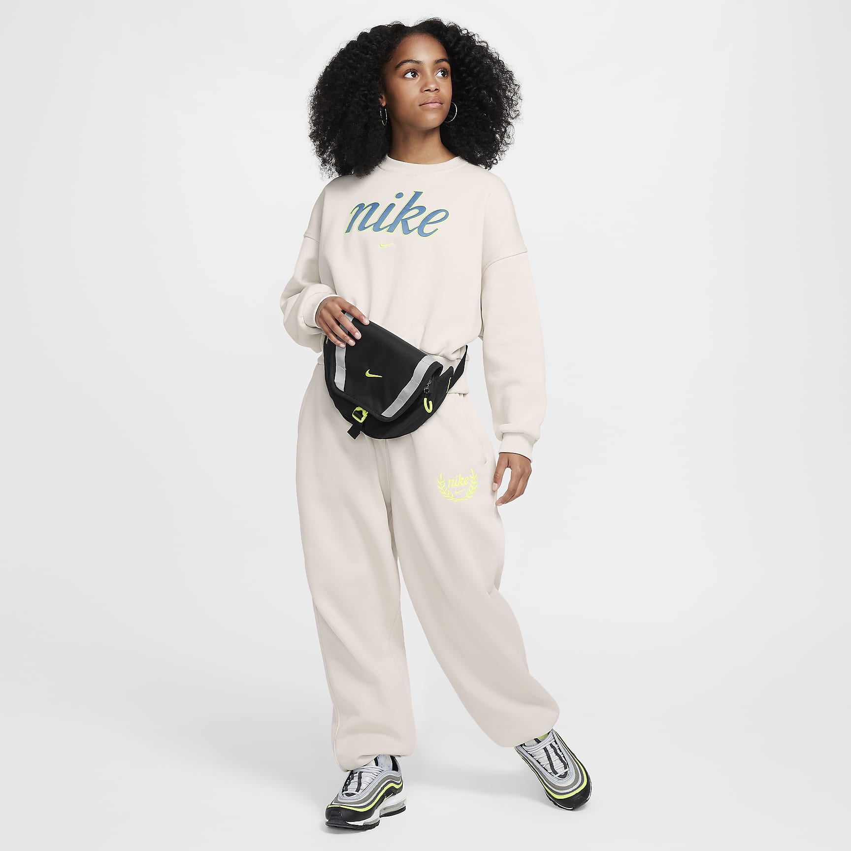 Nike Sportswear Club Fleece Girls' Loose Pants
