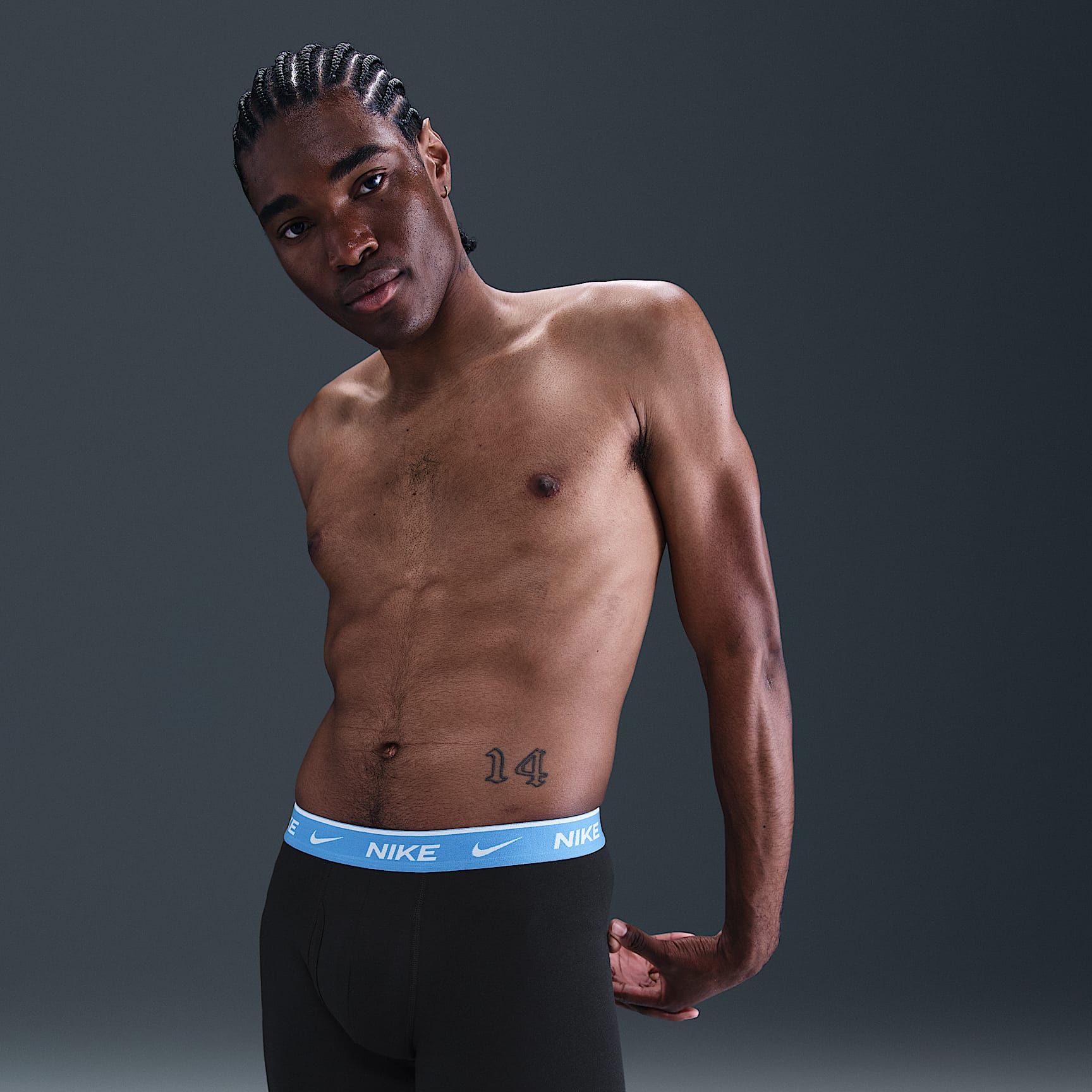 Nike Dri-FIT Essential Cotton Stretch Men's Boxer Briefs (3-Pack)