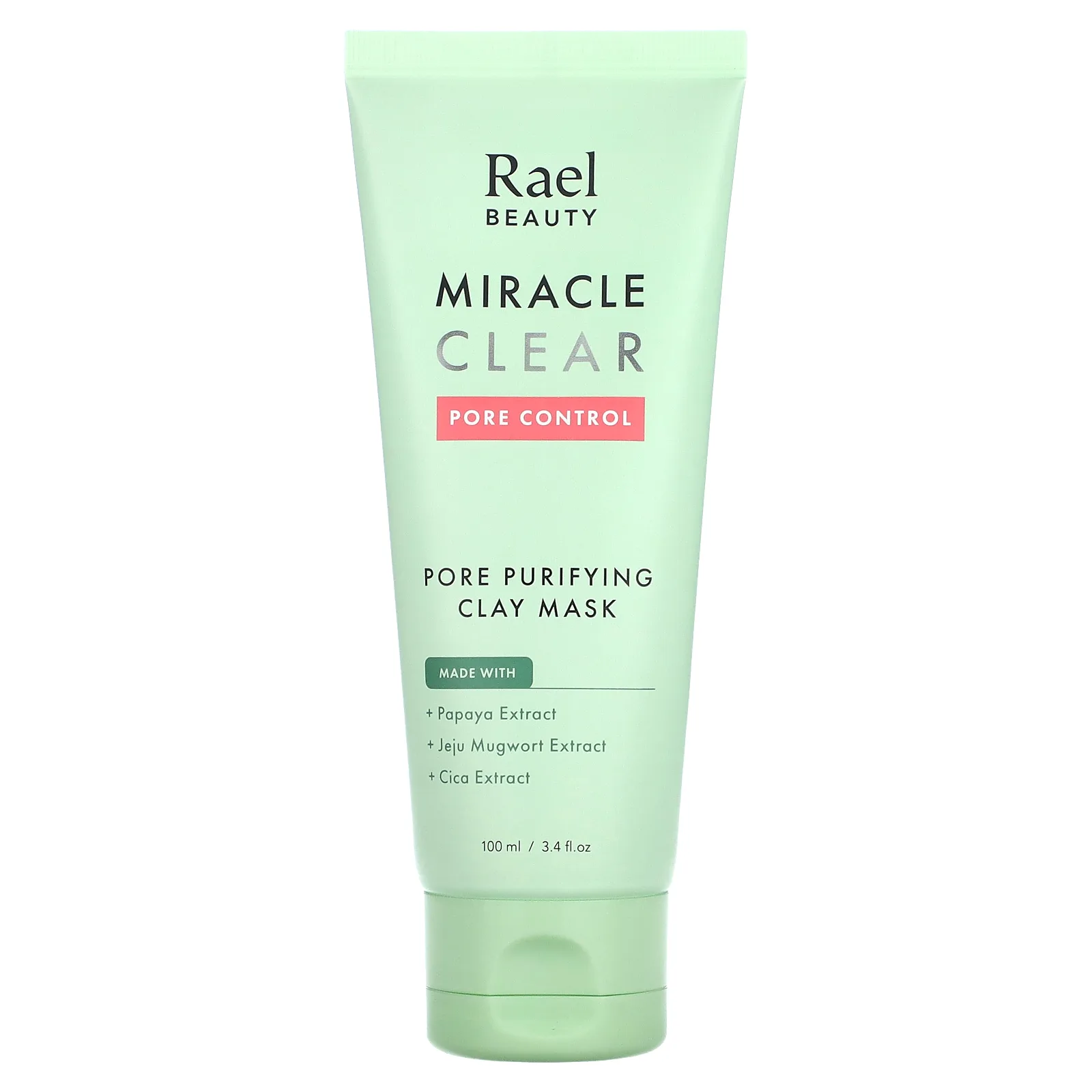 Rael, Beauty, Miracle Clear Pore Purifying Clay Mask, 100 мл (3,4 жидк. Унции)